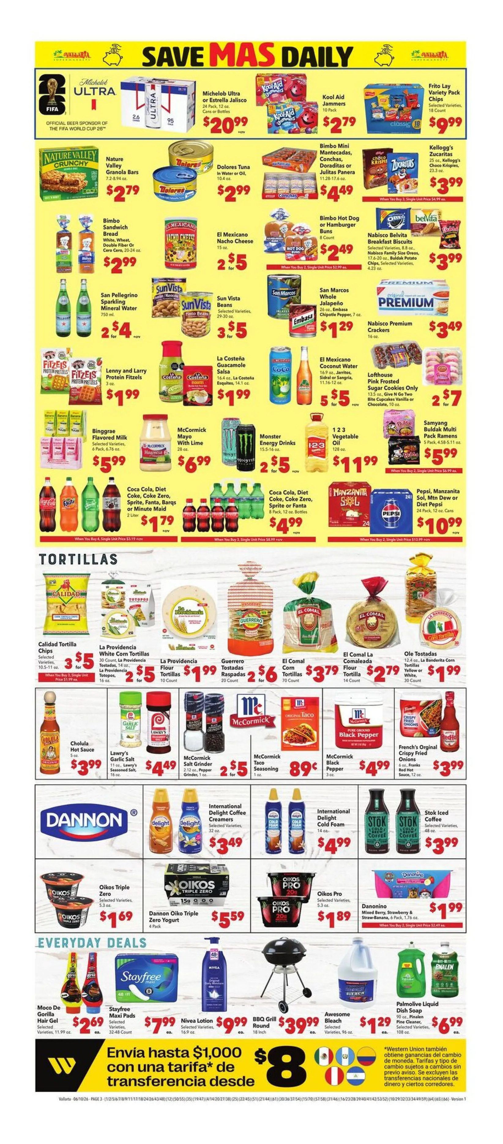 Weekly ad Vallarta Sales from June 10 to June 16 2026 - Page 3