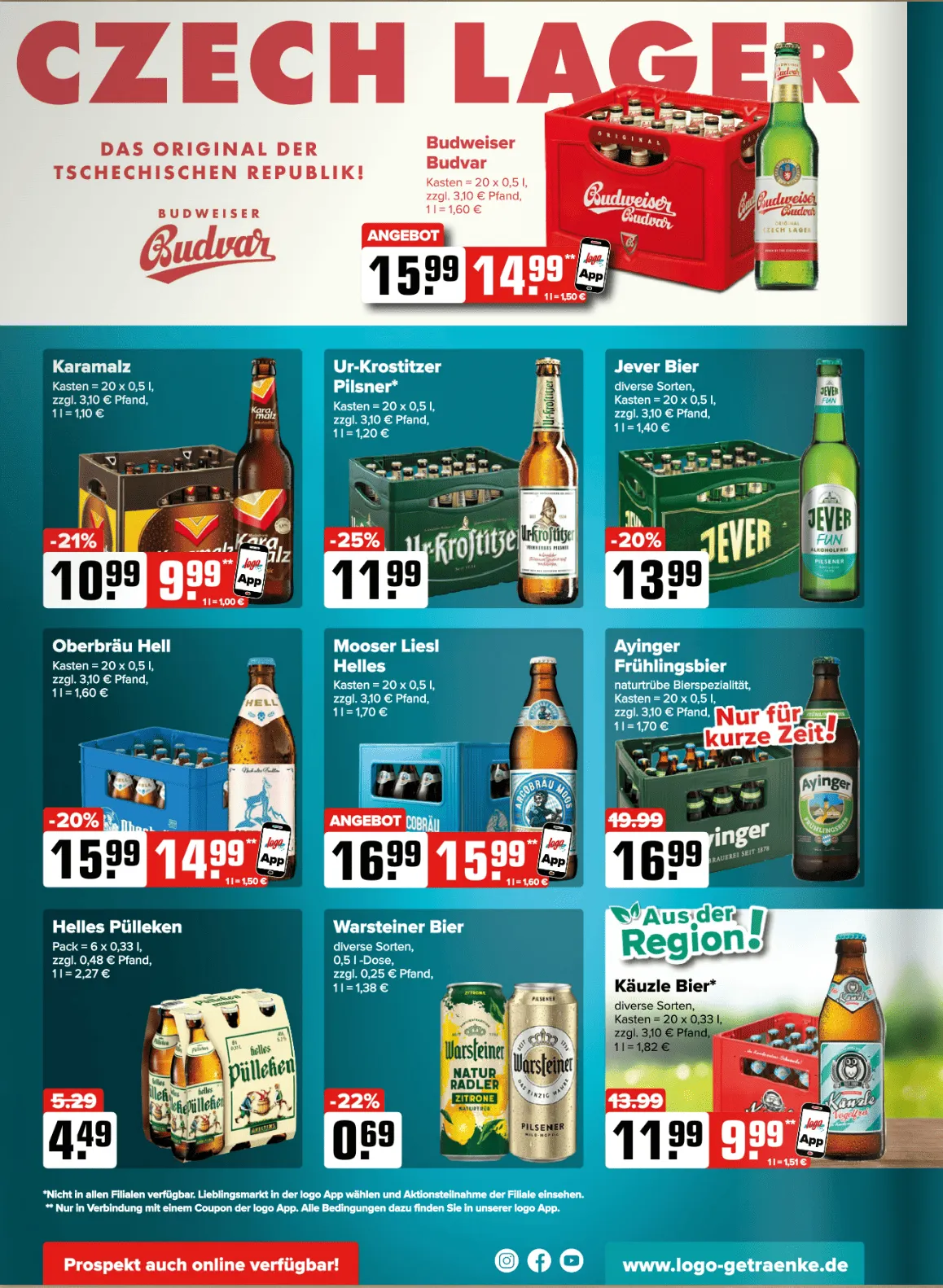 Logo Getränkemarkt rabatte von 9. März bis 14. März 2026 - Prospekt seite 2