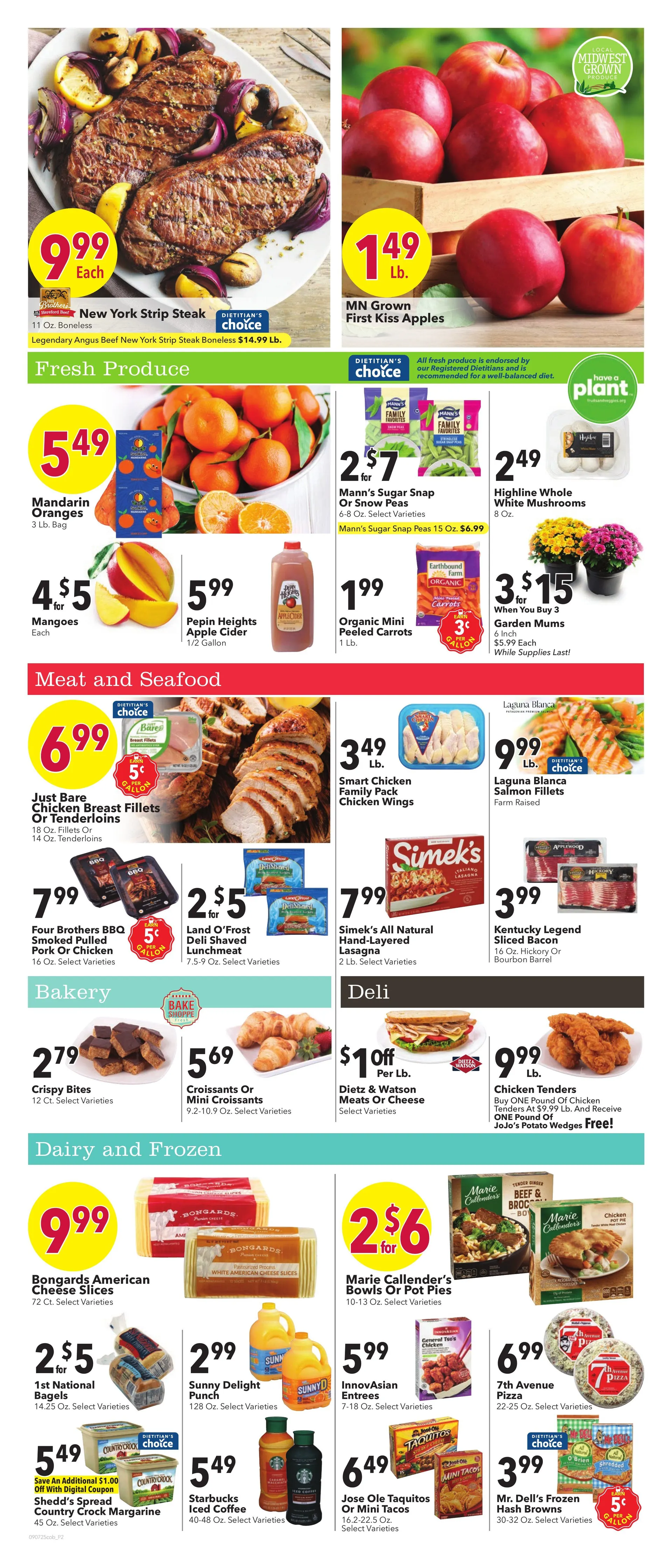 Weekly promotion Coborn's Sales spanning from September 10 to September 16 2025 - Page 2 for Catalogue 365