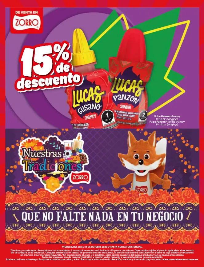 Catálogo de Zorro catálogos y ofertas 8 de octubre al 21 de octubre 2025 - Pagina 3