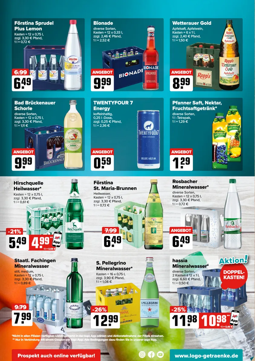 Logo Getränkemarkt Angebote von 5. Januar bis 10. Januar 2026 - Prospekt seite 3