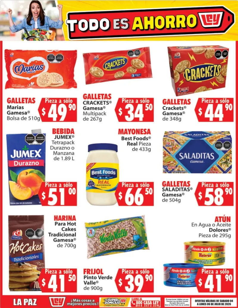 Catálogo de Casa Ley Ofertas 4 de julio al 6 de julio 2026 - Pagina 3