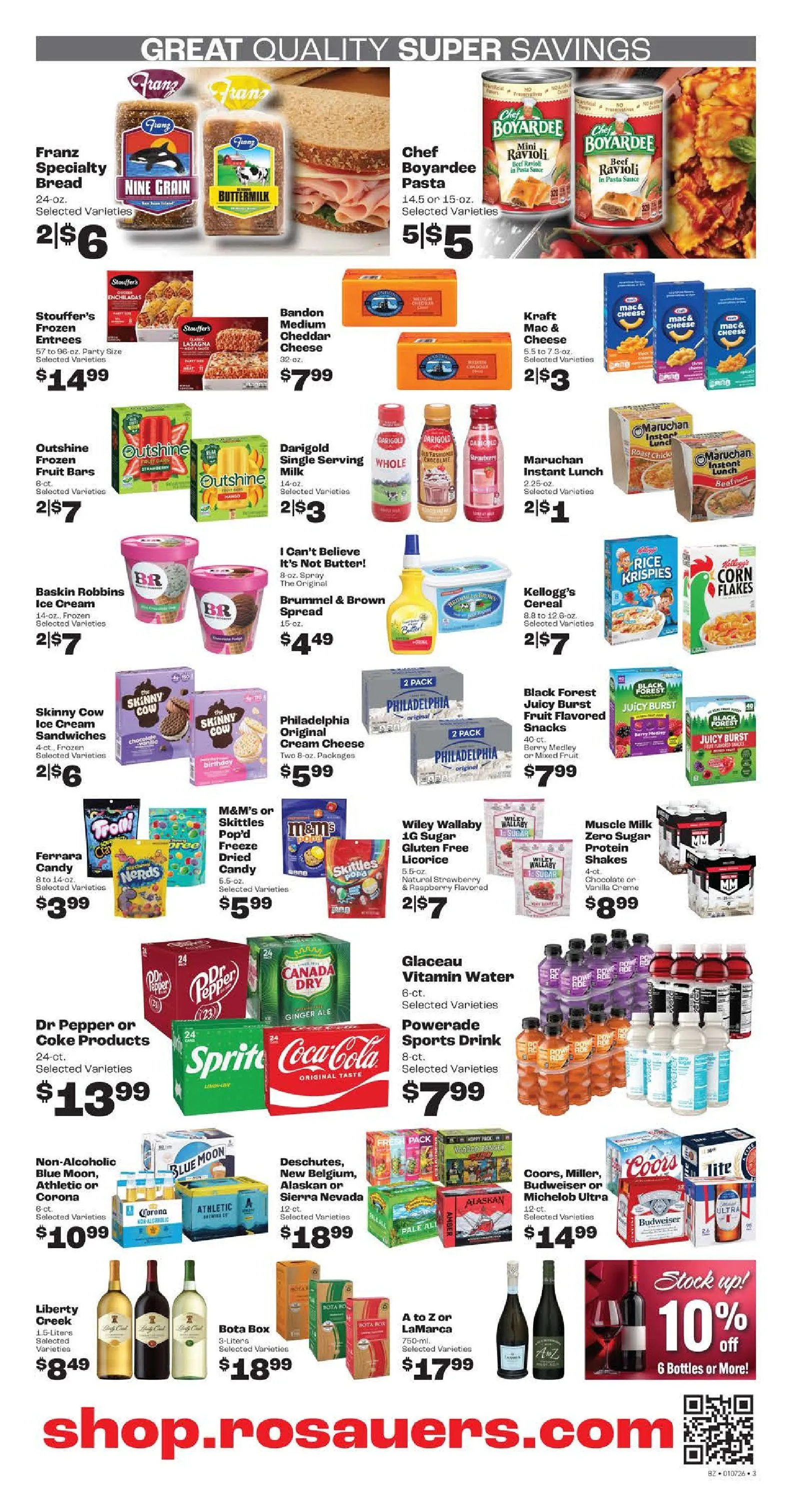 Weekly ad Rosauers Sales from January 7 to January 13 2026 - Page 3