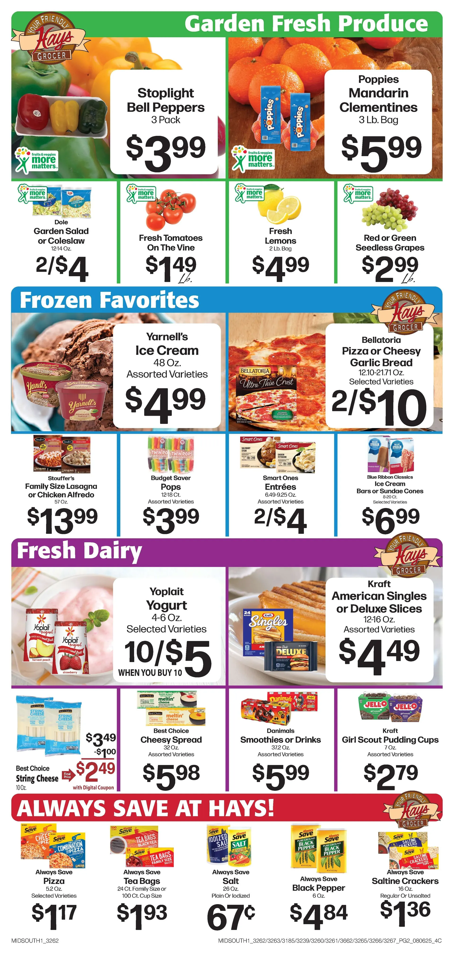 Weekly ad Hays Supermarket Sales from August 6 to August 11 2025 - Page 3