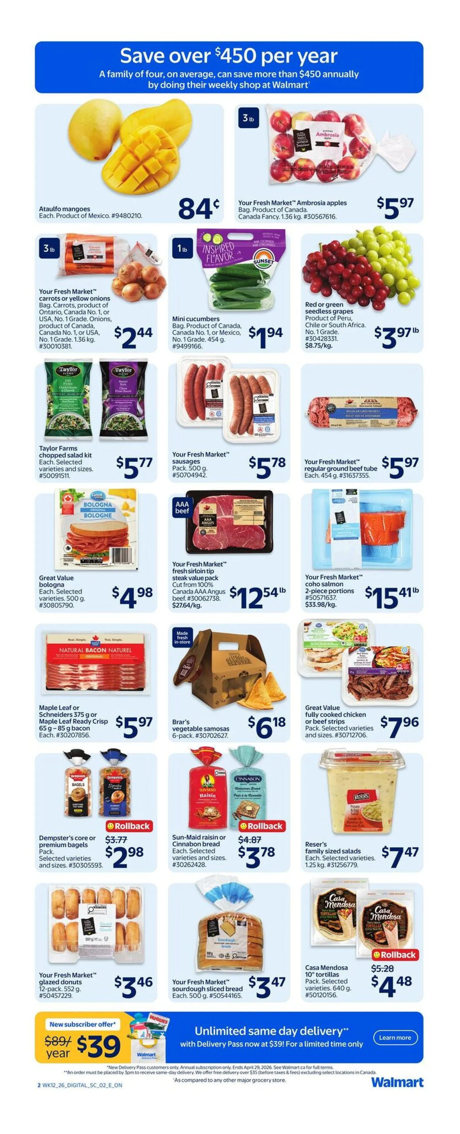  Walmart Sales from April 16 to April 22 2026 - flyer page 3