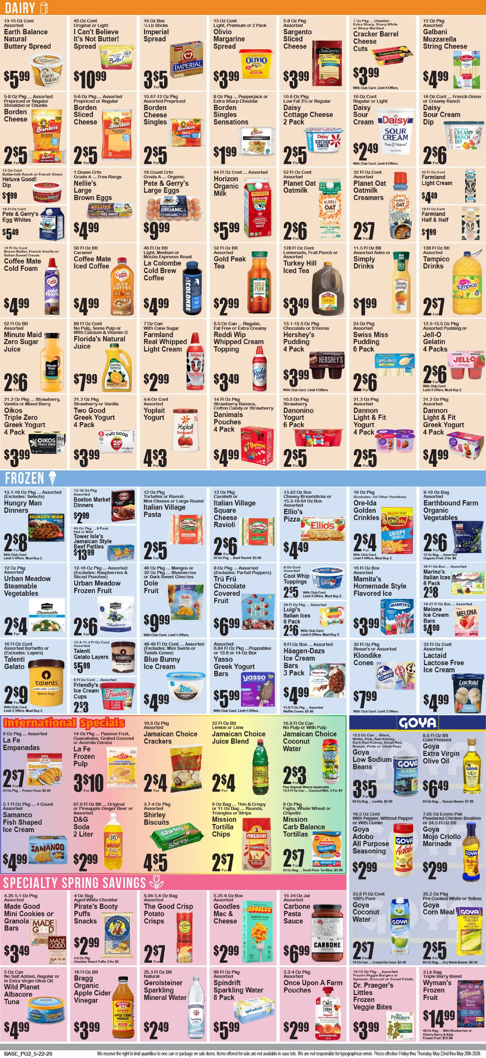 Weekly promotion SuperFresh Sales spanning from May 22 to May 28 2026 - Page 3 for Catalogue 365