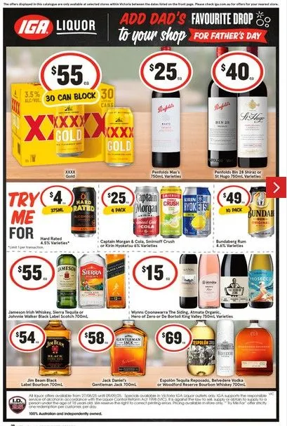 IGA - Weekly brochures - Catalogue valid from 27 August to 2 September 2025 - page 9