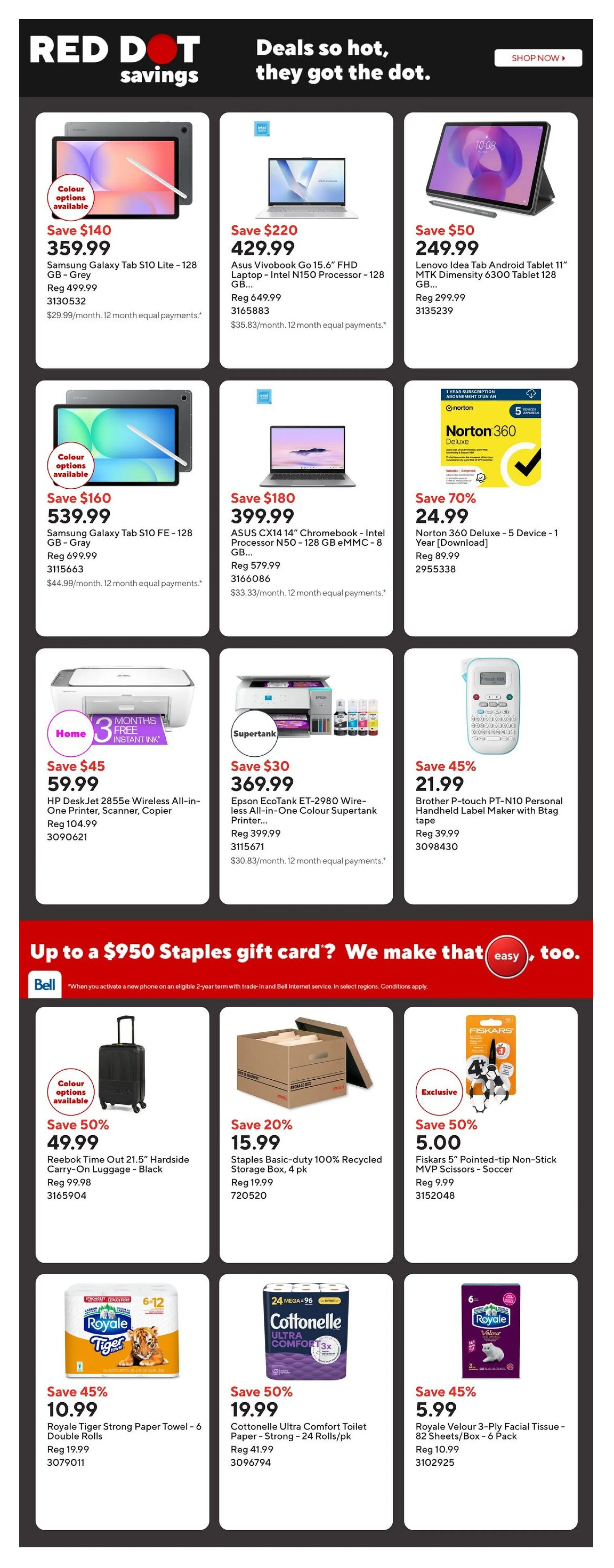 Staples Sales from June 8 to June 24 2026 - flyer page 3