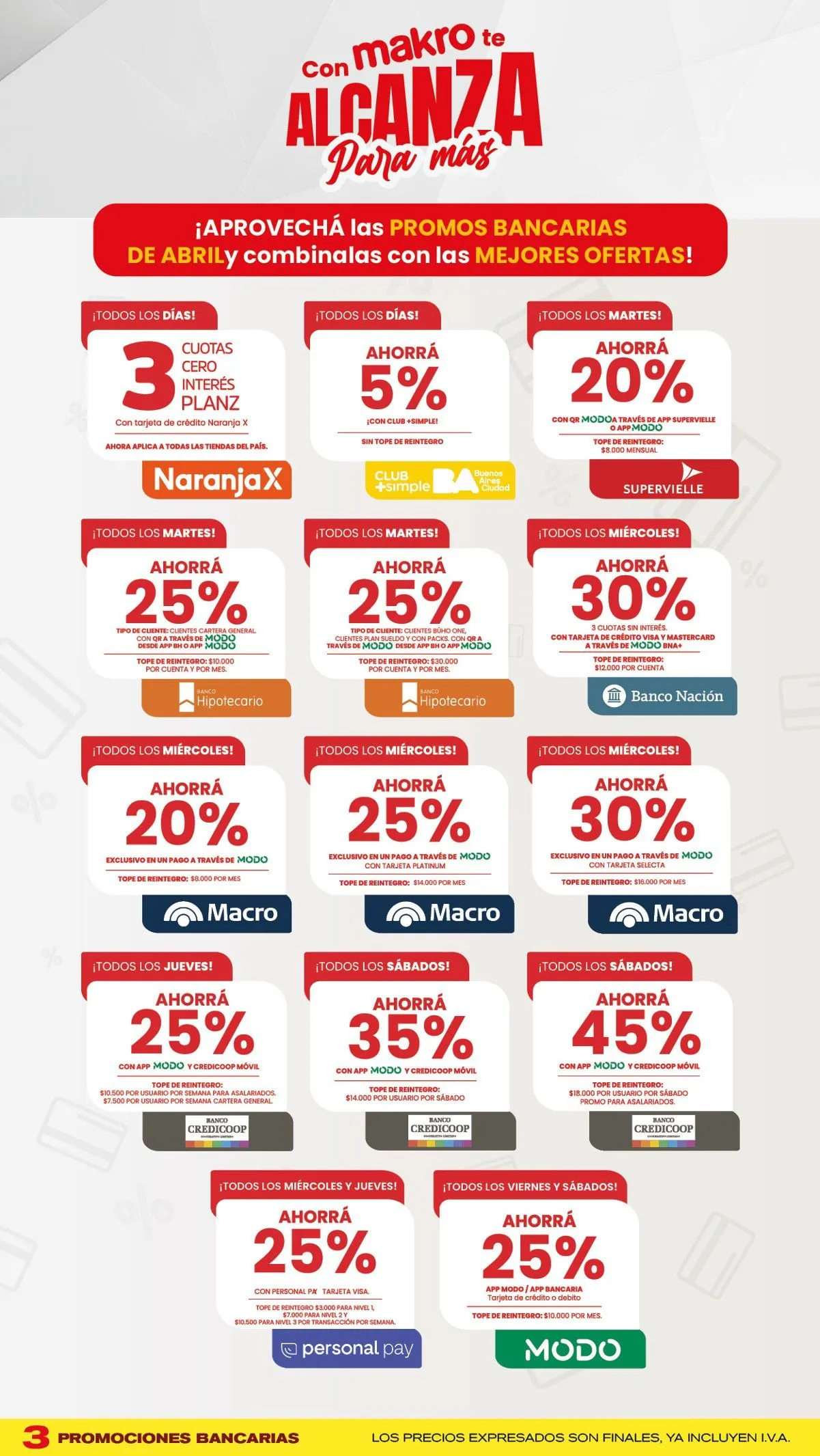 Ofertas de Makro Ofertas 3 de abril al 9 de abril 2025 - Página 3 del catálogo