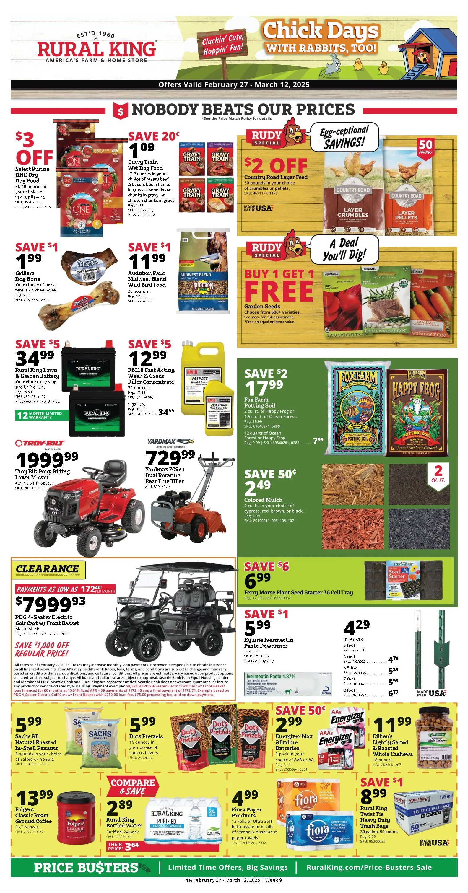Weekly ad Rural King Deals from February 27 to March 26 2025 - Page 3