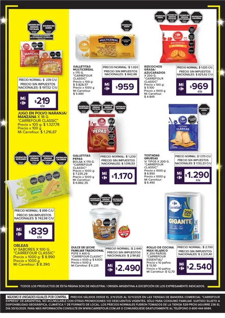 Ofertas de Ofertas Carrefour Express 3 de noviembre al 11 de noviembre 2025 - Página 3 del catálogo