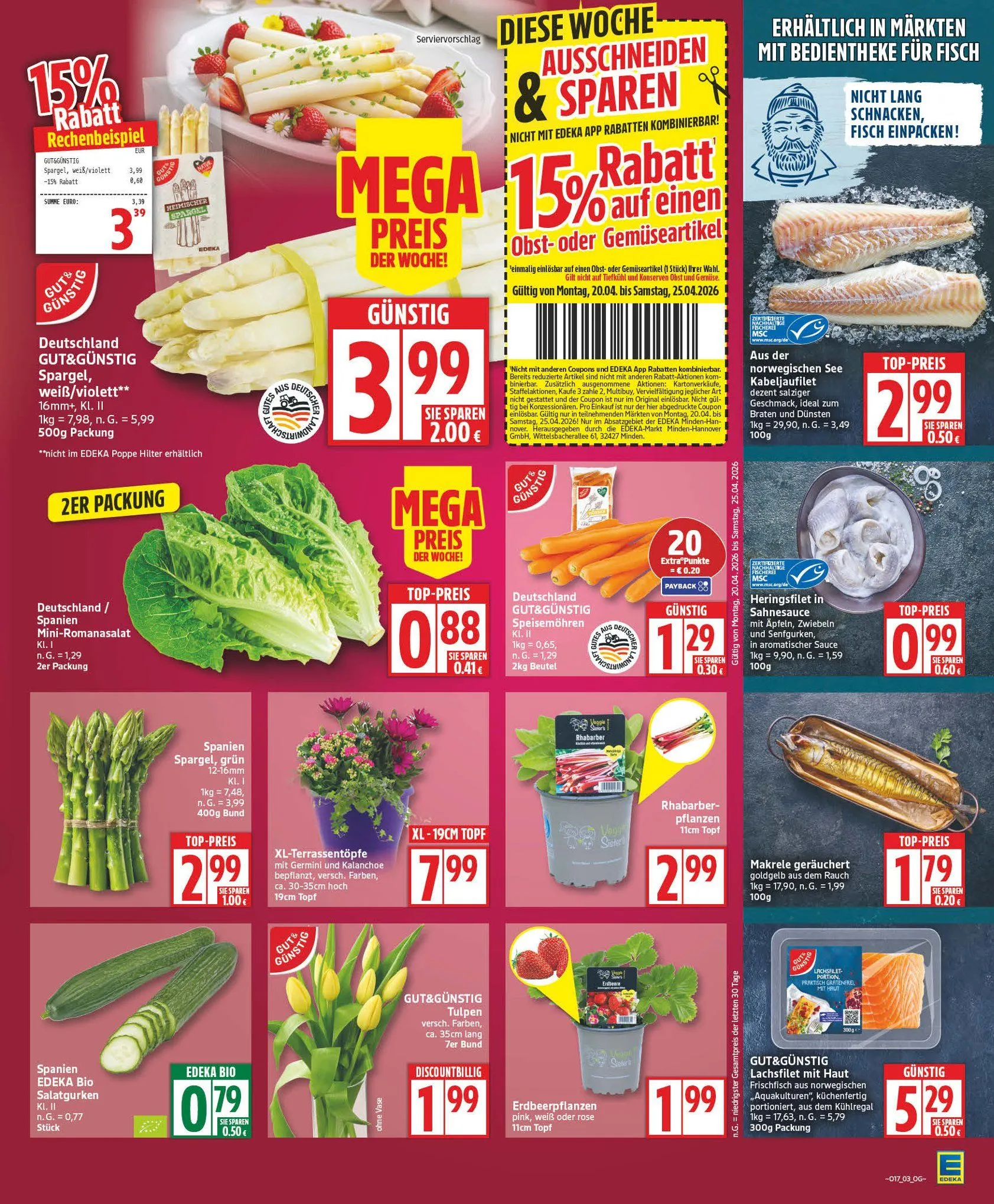 Edeka Prospekte von 22. April bis 28. April 2026 - Prospekt seite 3
