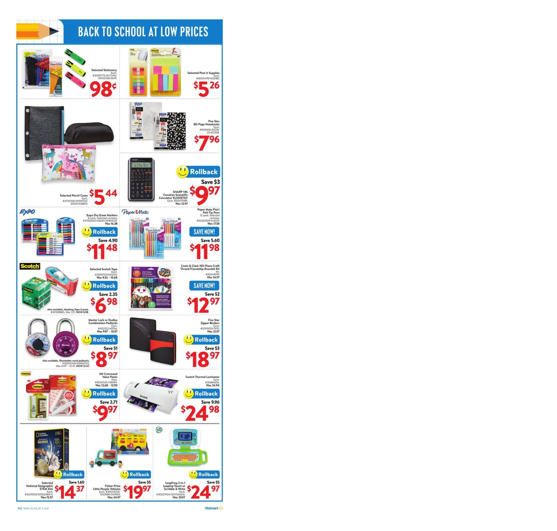 Walmart weekly flyer from August 22 to August 28 2024 - flyer page 2