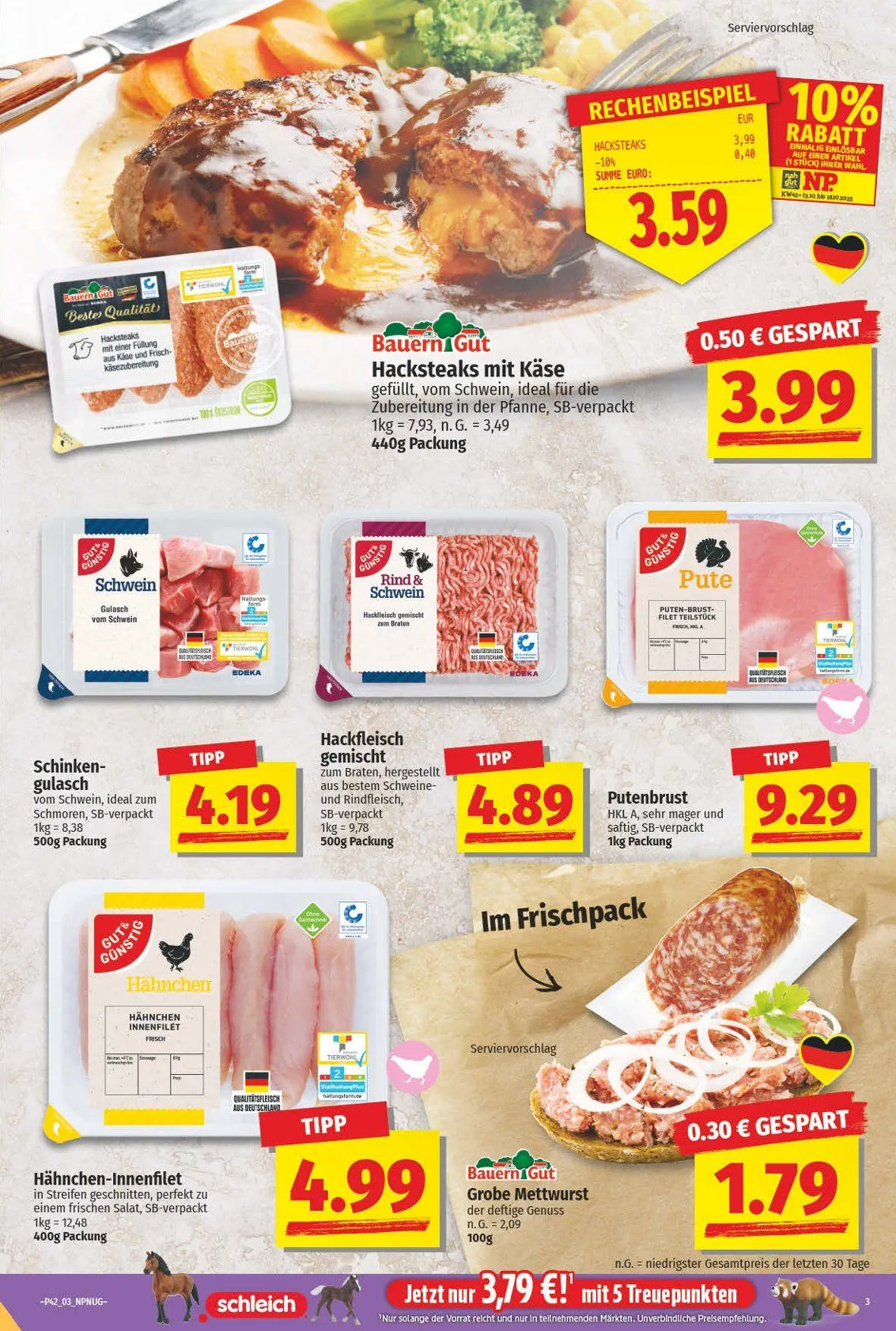 NP Discount Angebote von 13. Oktober bis 18. Oktober 2025 - Prospekt seite 3