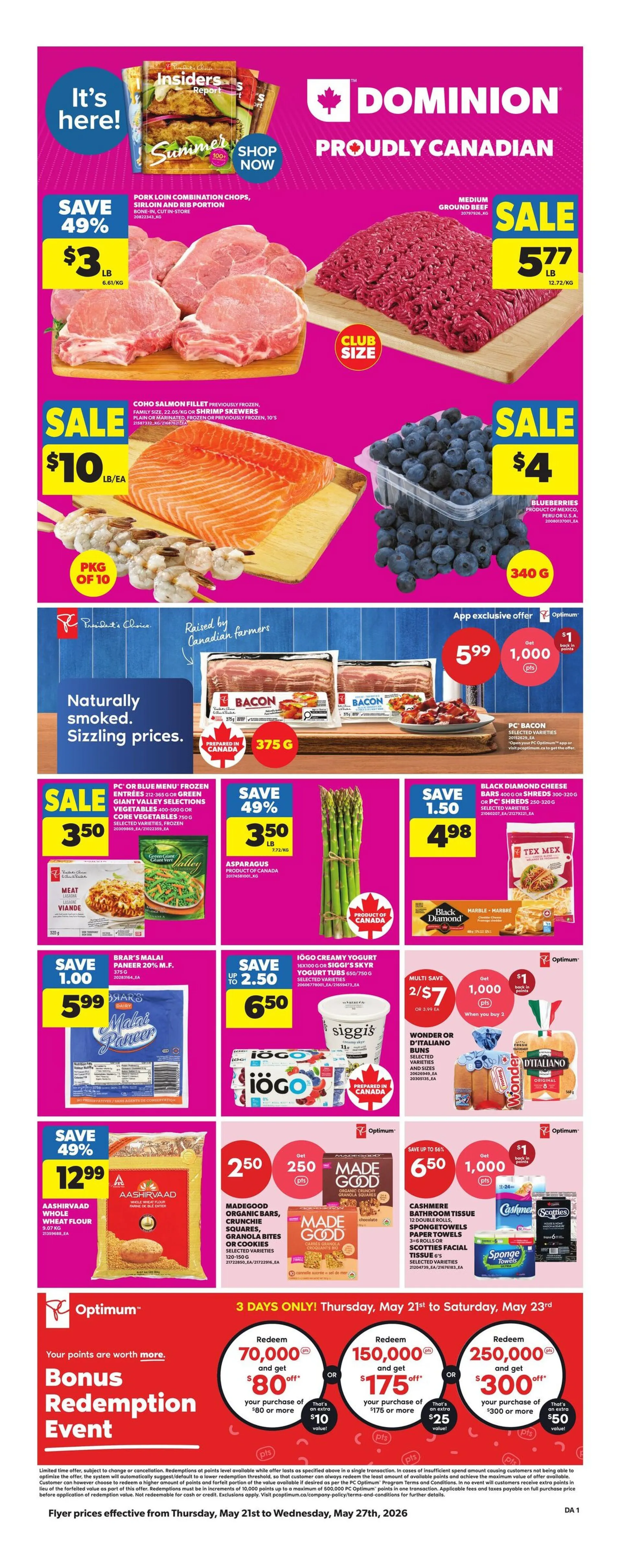 Dominion Sales from May 21 to May 27 2026 - flyer page 1