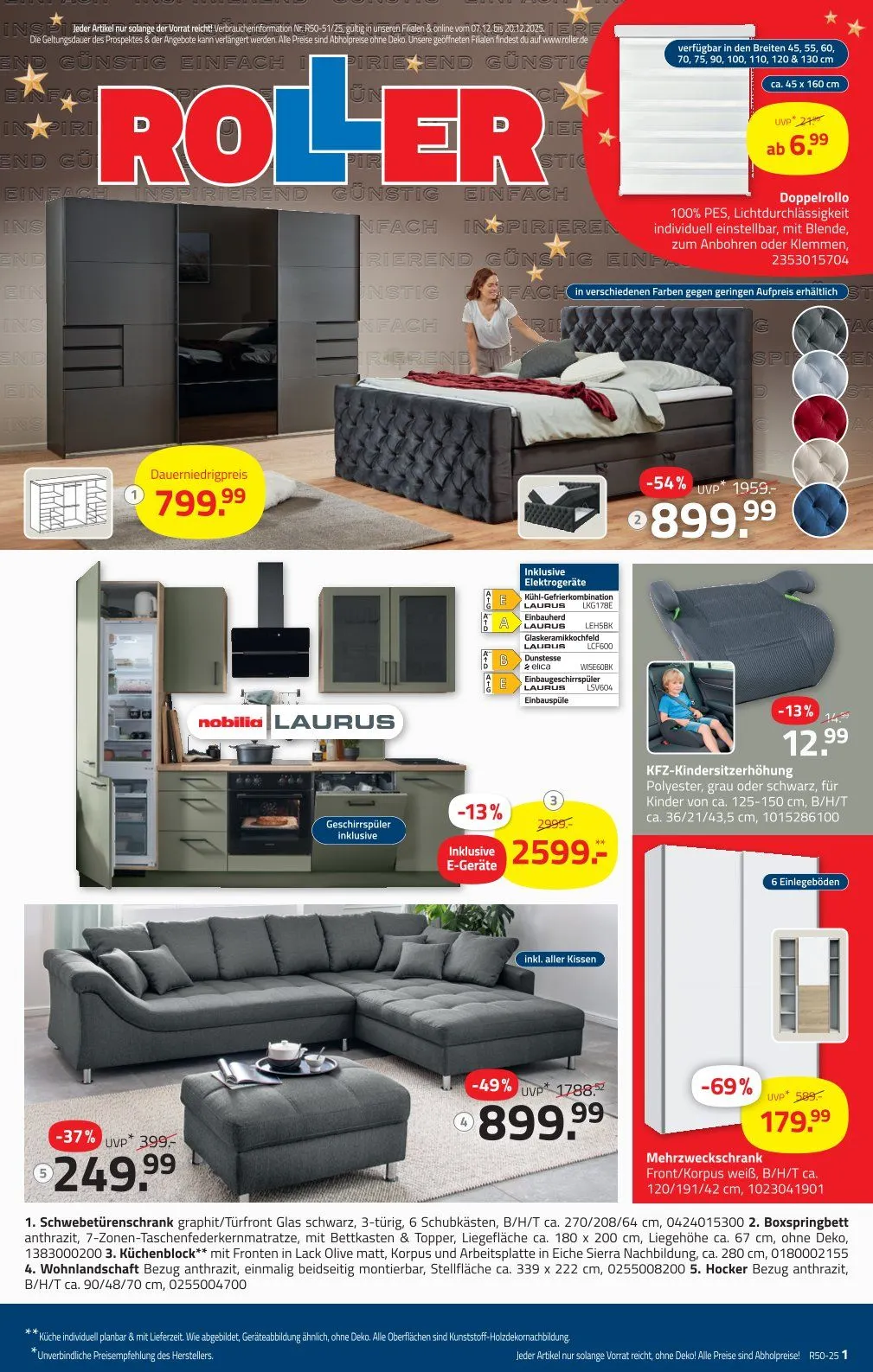 ROLLER Angebote von 7. Dezember bis 20. Dezember 2025 - Prospekt seite 3