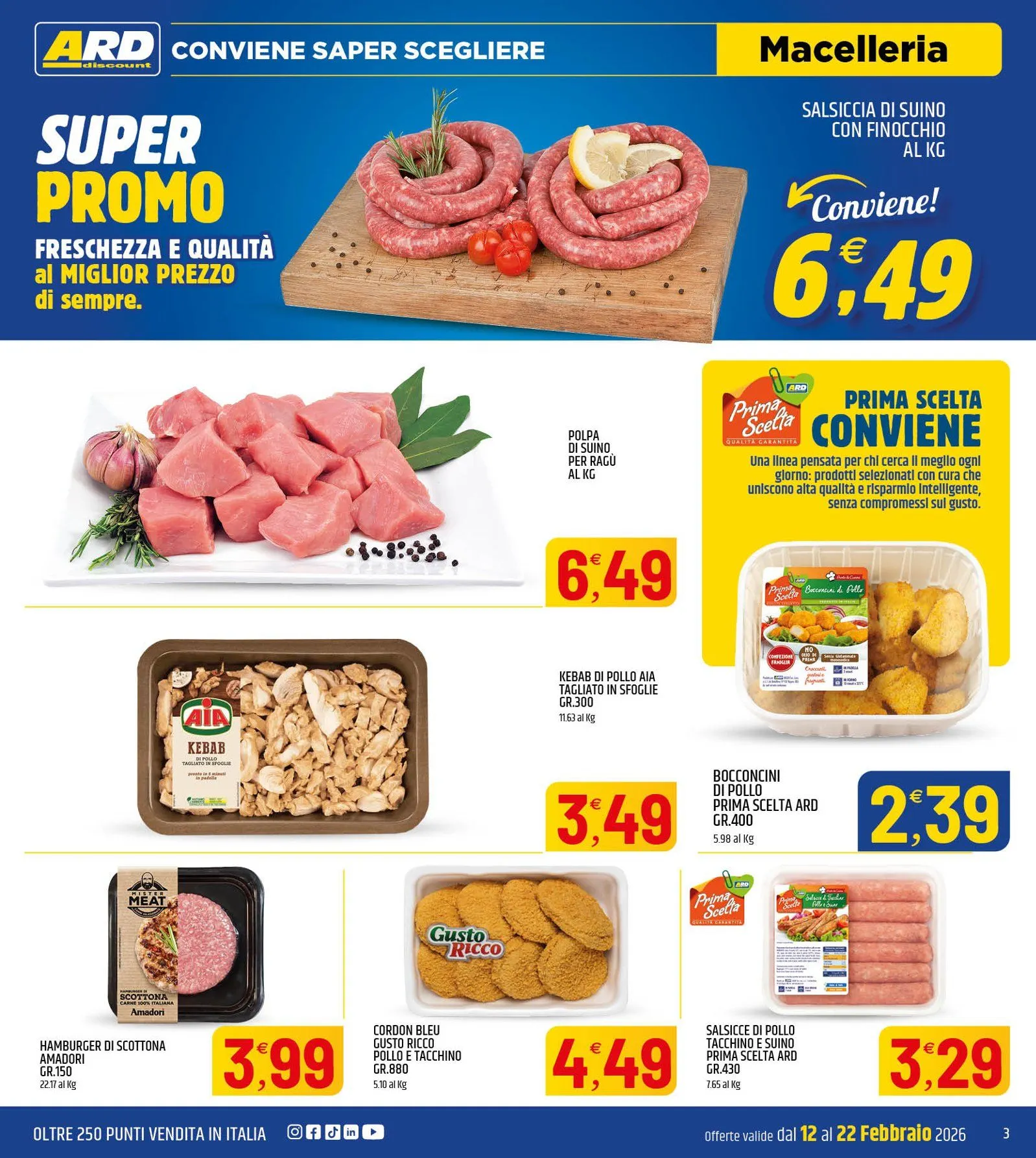  Volantini ARD Discount  da 12 febbraio a 22 febbraio di 2026 - Pagina del volantino 3