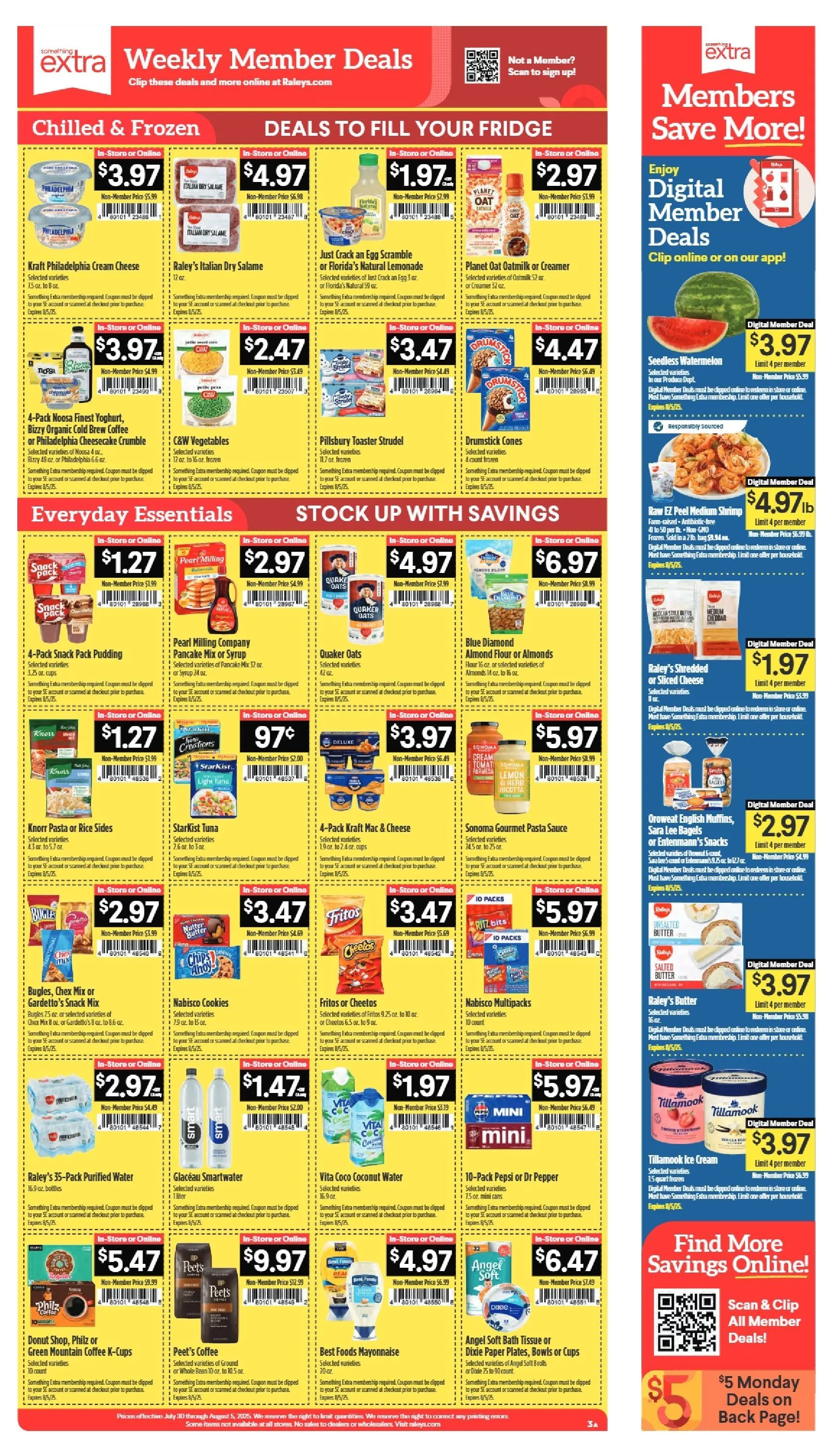 Weekly ad Raley's Sales from July 30 to August 5 2025 - Page 3
