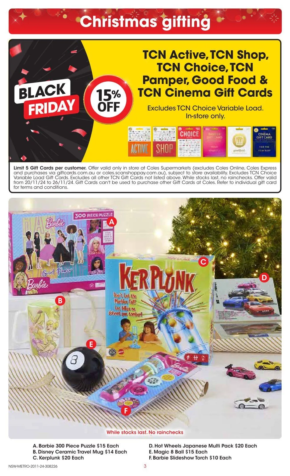 Coles Weekly Ad - Catalogue valid from 20 November to 26 November 2024 - page 3