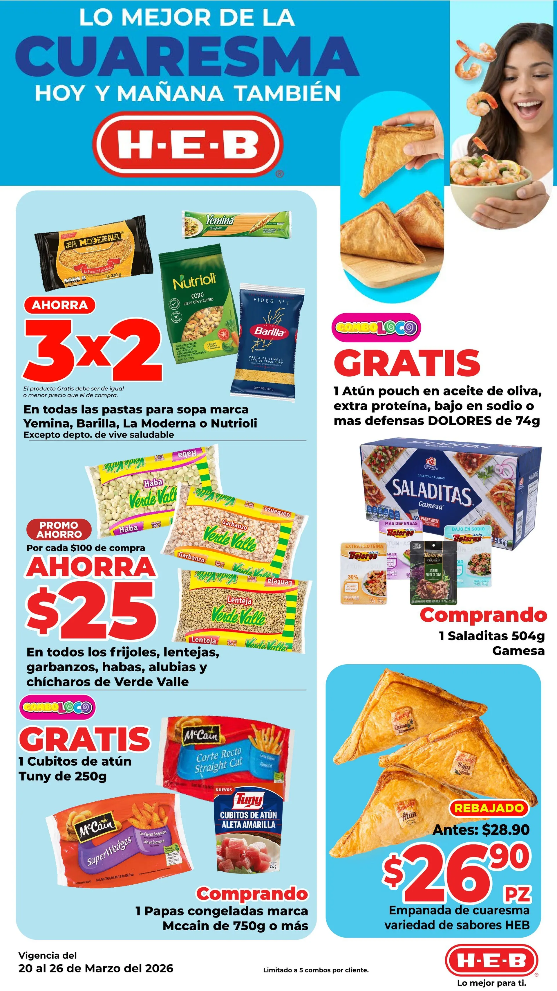 Catálogo de H-E-B catálogos y ofertas 20 de marzo al 27 de marzo 2026 - Pagina 3