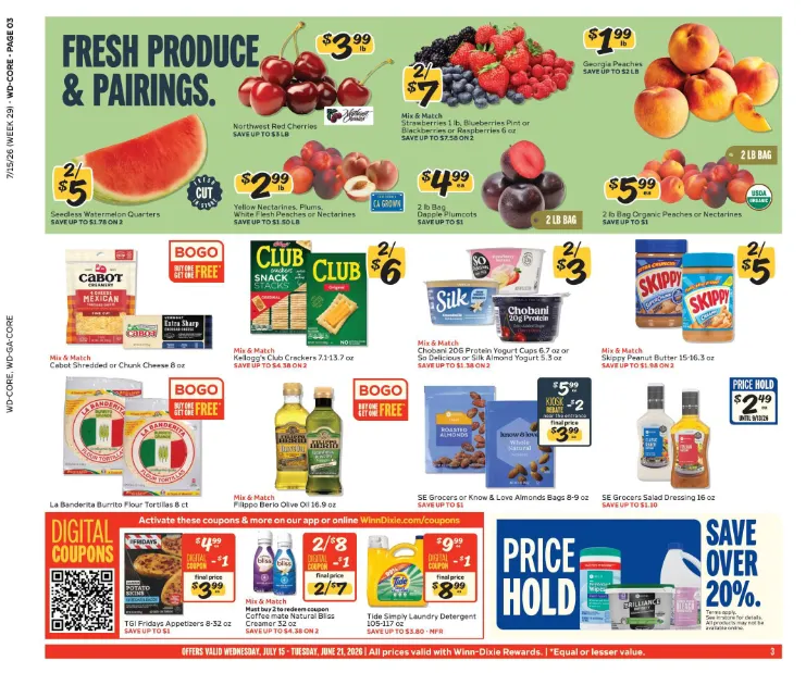 Weekly ad  Winn Dixie Sales from July 15 to July 21 2026 - Page 3