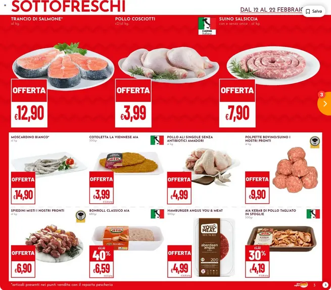  Volantini Pan da 12 febbraio a 22 febbraio di 2026 - Pagina del volantino 3