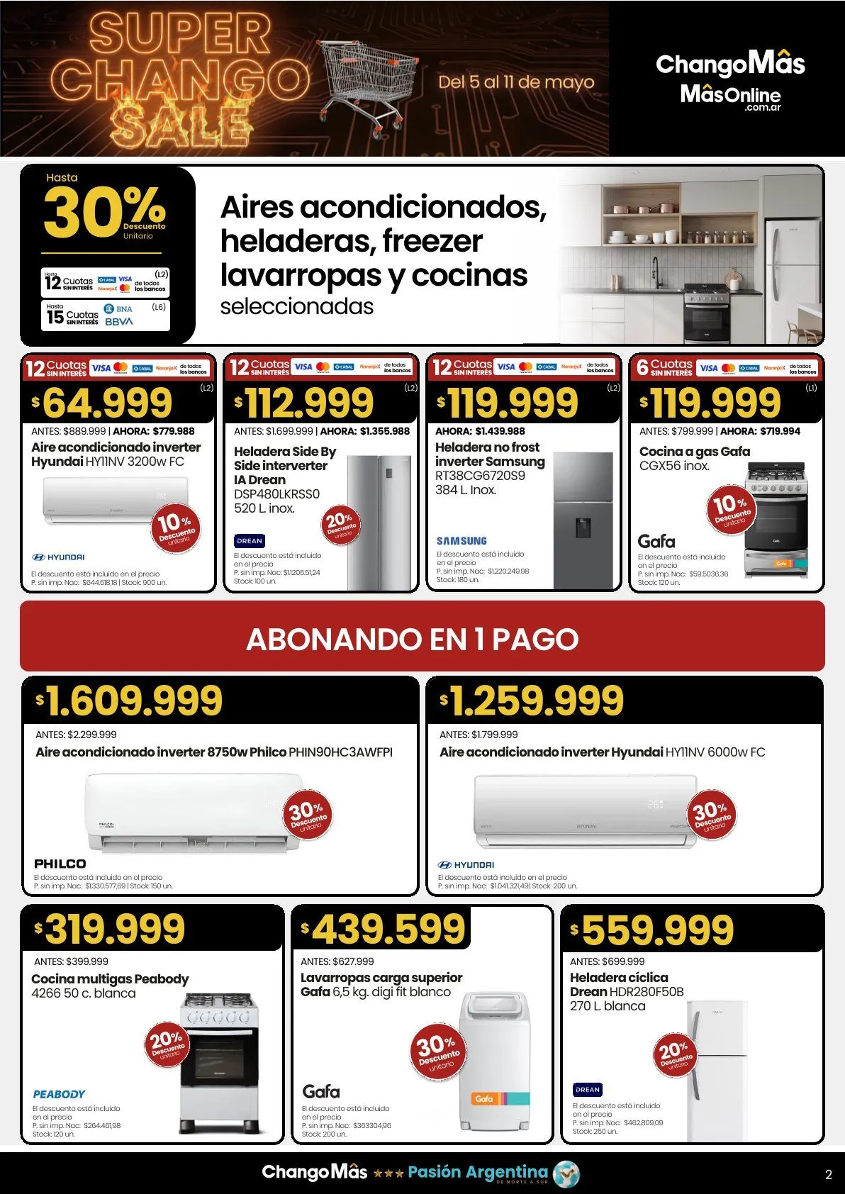 Ofertas de  Changomas Ofertas 5 de mayo al 11 de mayo 2026 - Página 3 del catálogo