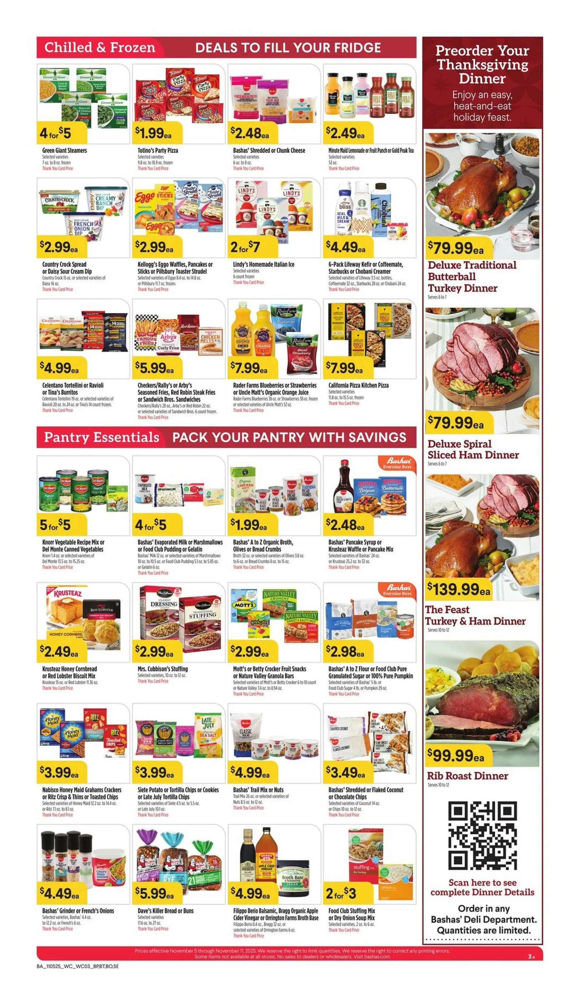Weekly ad Bashas Salesbashas from November 5 to November 11 2025 - Page 3