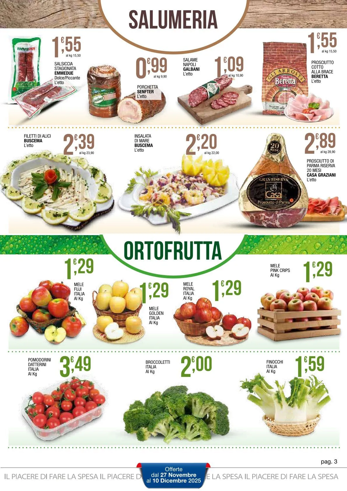 Maxi Sidis Volantino da 27 novembre a 10 dicembre di 2025 - Pagina del volantino 3