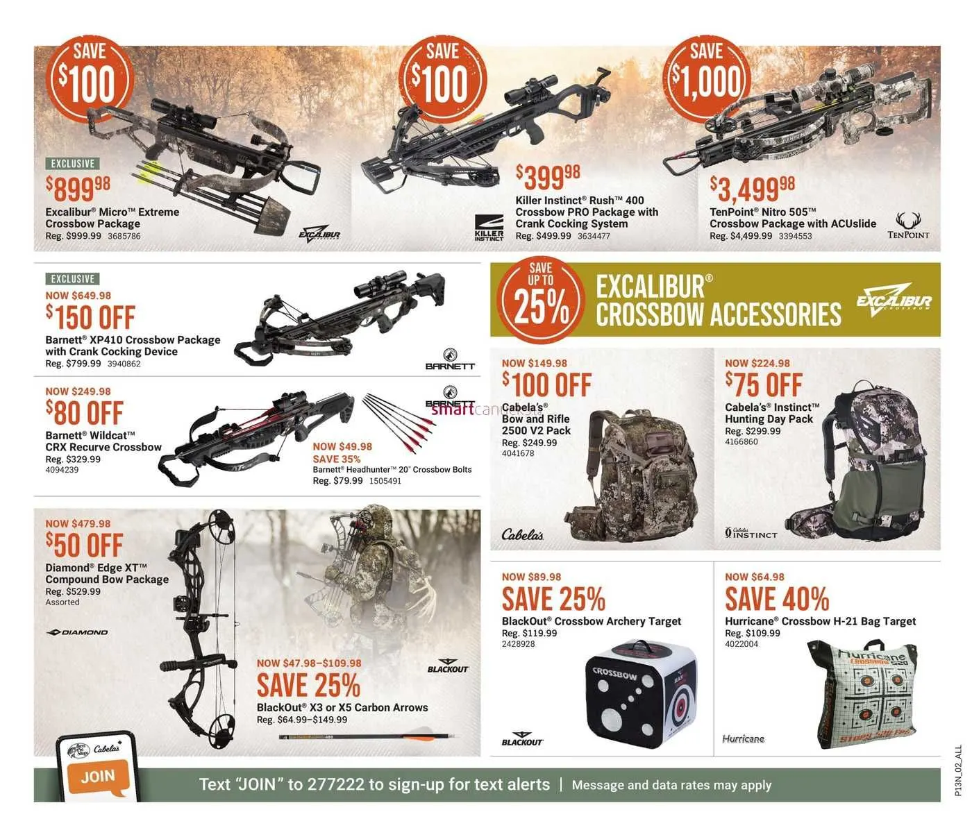 Cabelas Sales from January 9 to January 22 2026 - flyer page 3