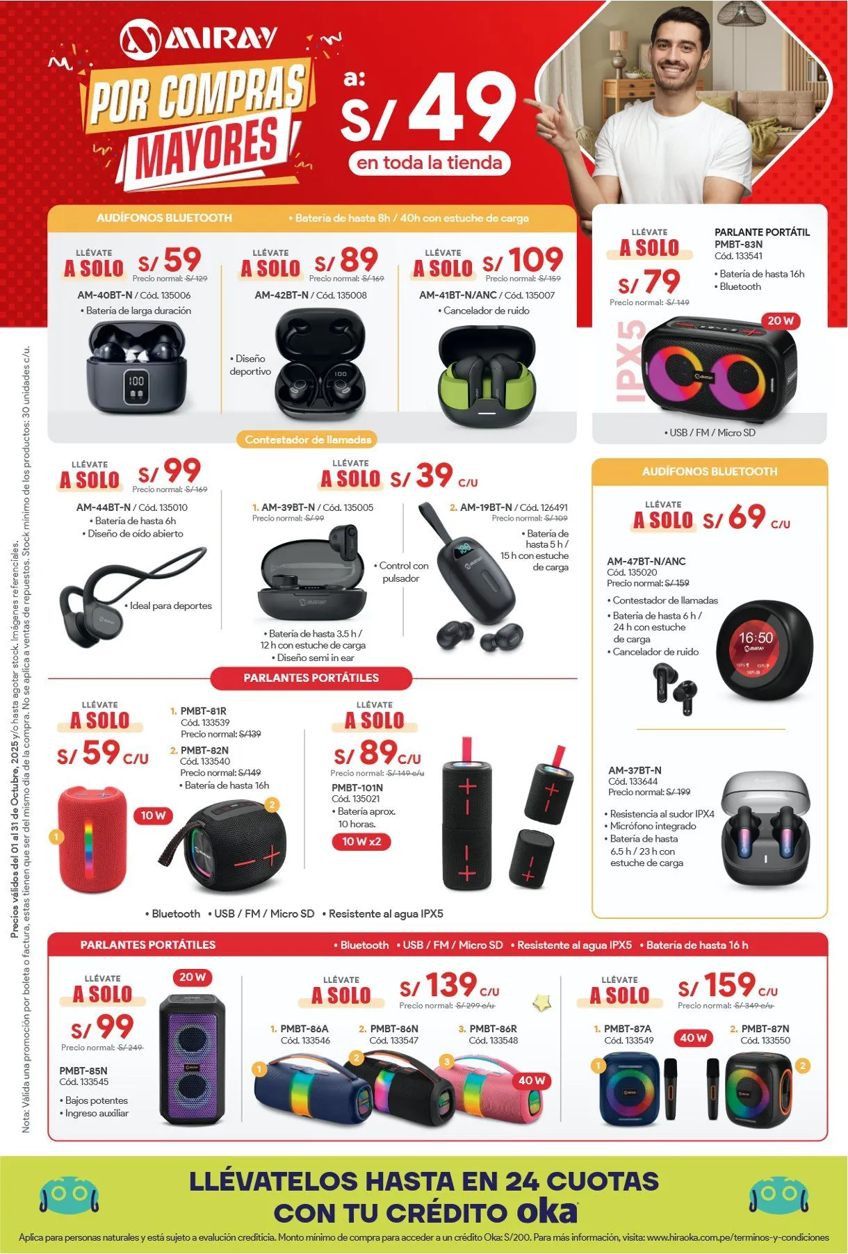 Catalogo de Conoce las últimas ofertas de Hiraoka 1 de octubre al 31 de octubre 2025 - Pag 3