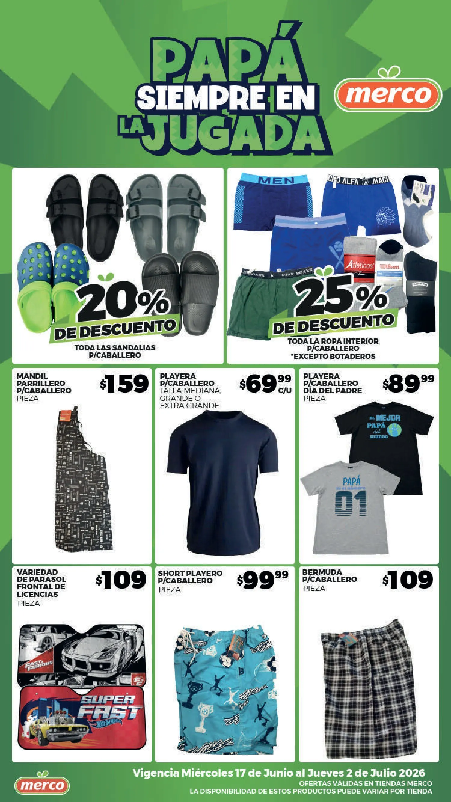 Catálogo de  Merco Ofertas 17 de junio al 2 de julio 2026 - Pagina 3