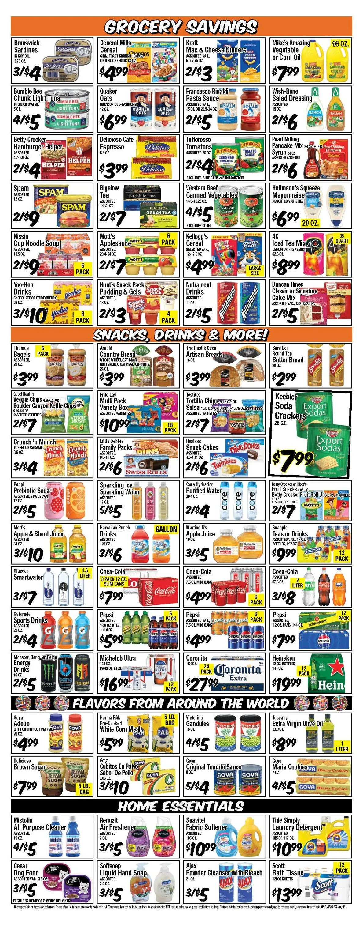 Weekly ad Western Bee Sales from September 4 to September 10 2025 - Page 3