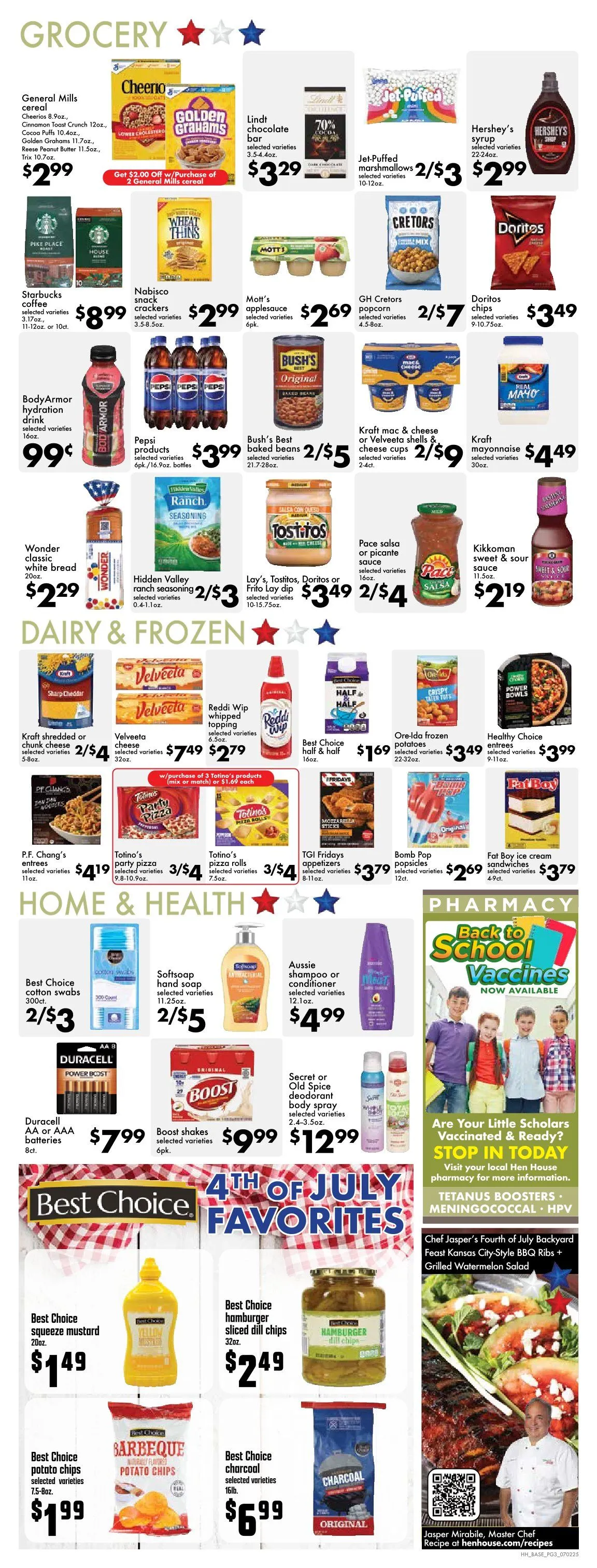 Weekly ad Hen House Sales from July 2 to July 8 2025 - Page 3