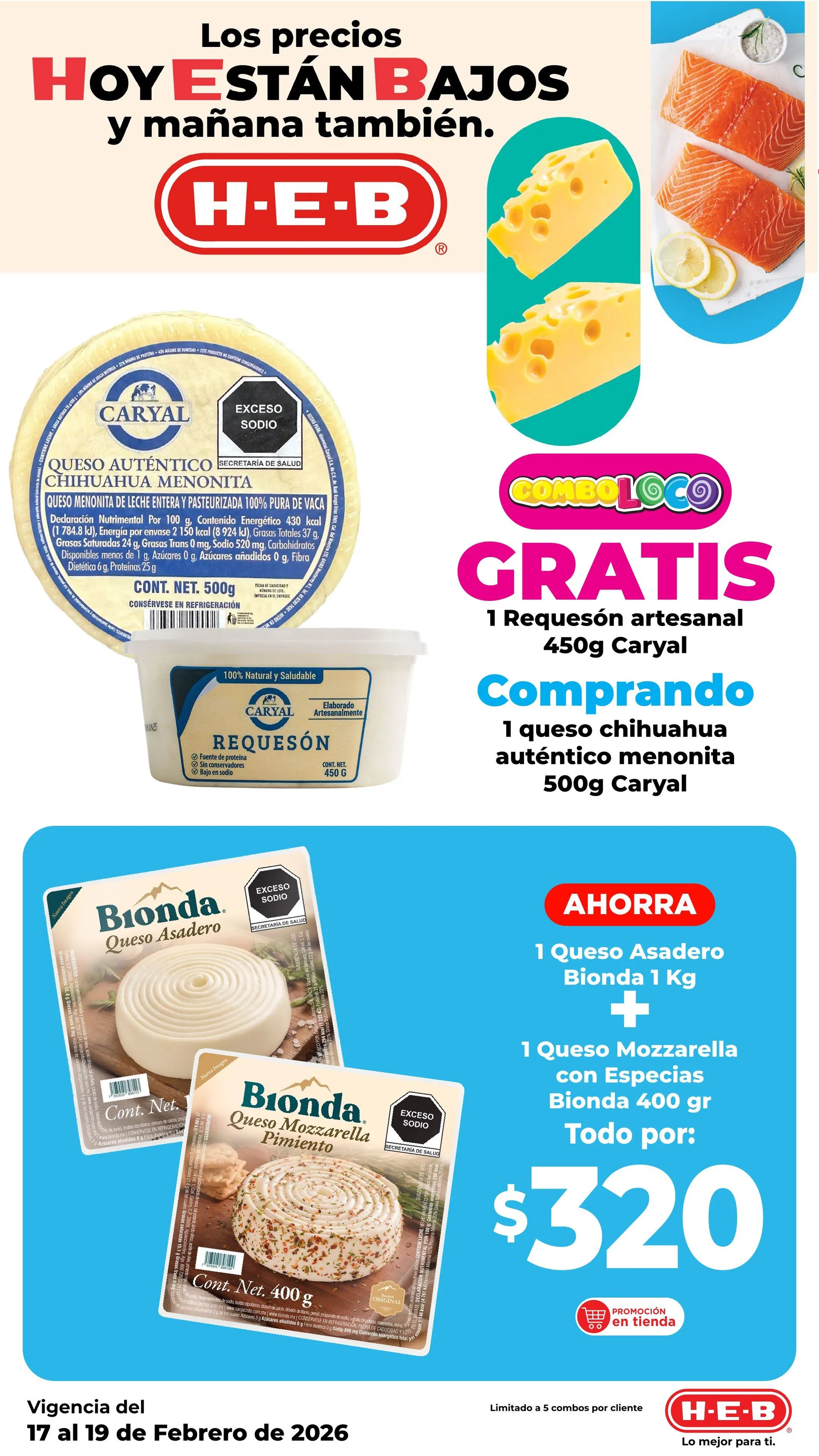 Catálogo de H-E-B catálogos y ofertas 17 de febrero al 19 de febrero 2026 - Pagina 3