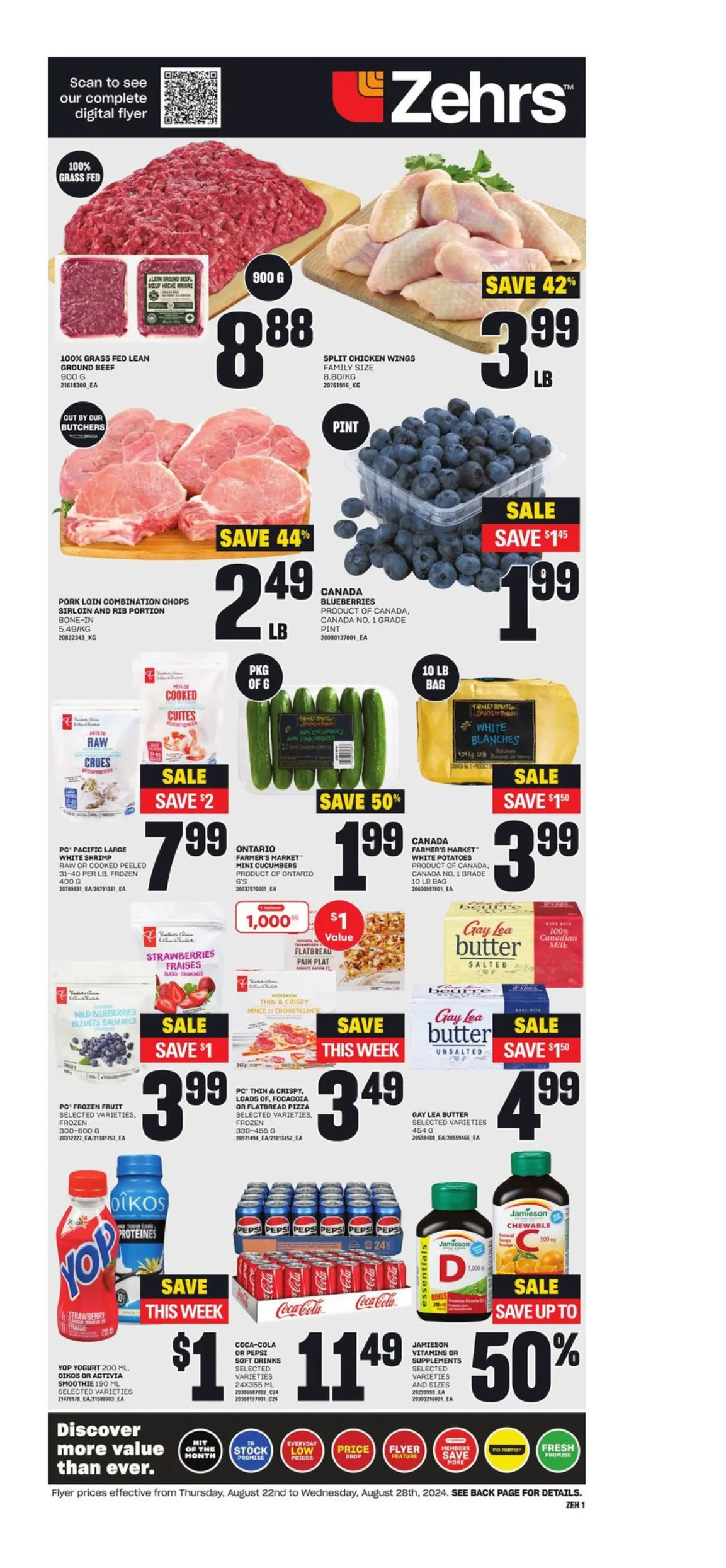 Zehrs weekly flyer from August 22 to August 28 2024 - flyer page 2