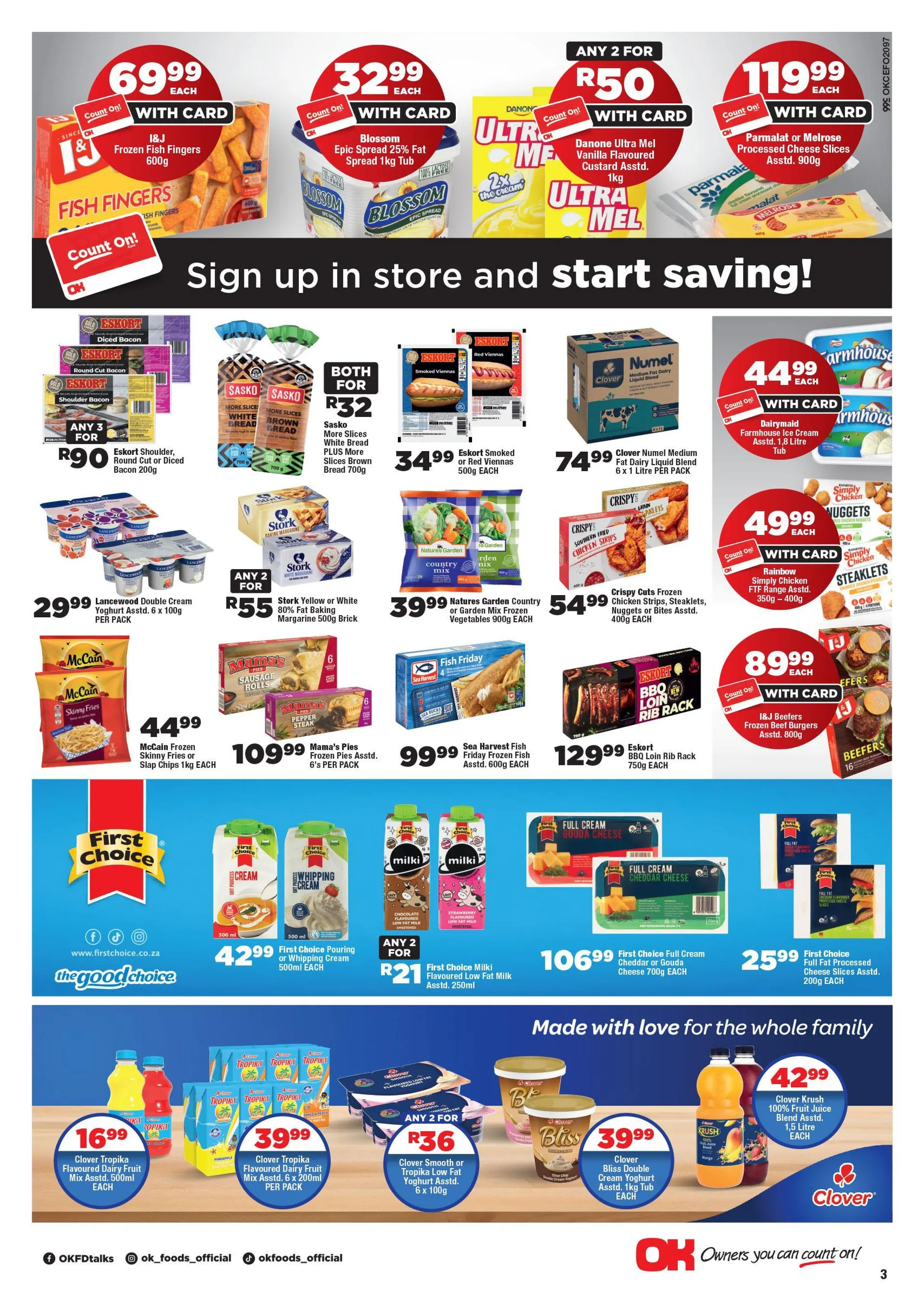 OK Foods Sales from 24 June to 12 July 2026 - Catalogue Page 3