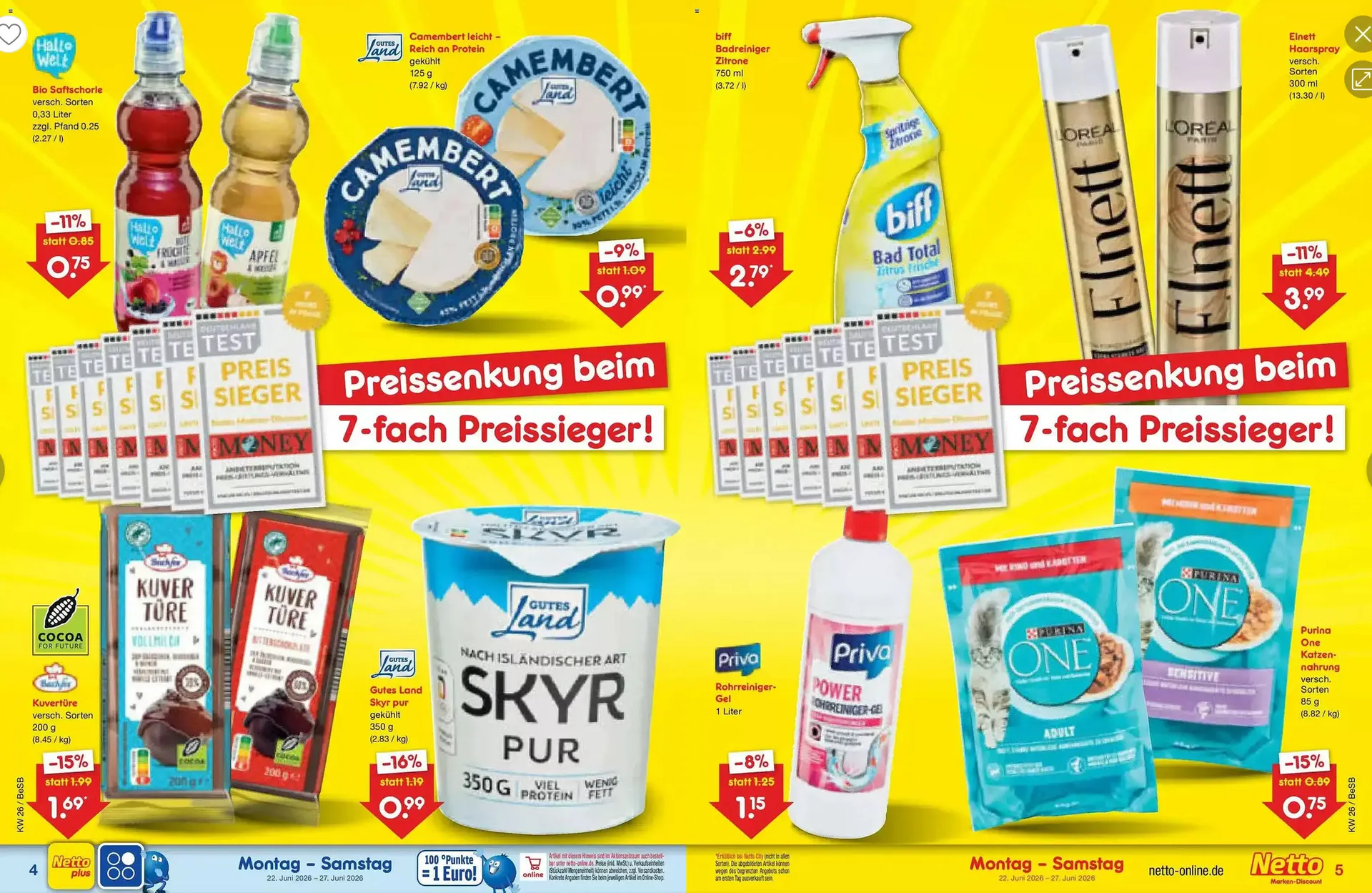 Netto Marken-Discount Folders van 22 juni tot 27 juni 2026 - Folder pagina 3