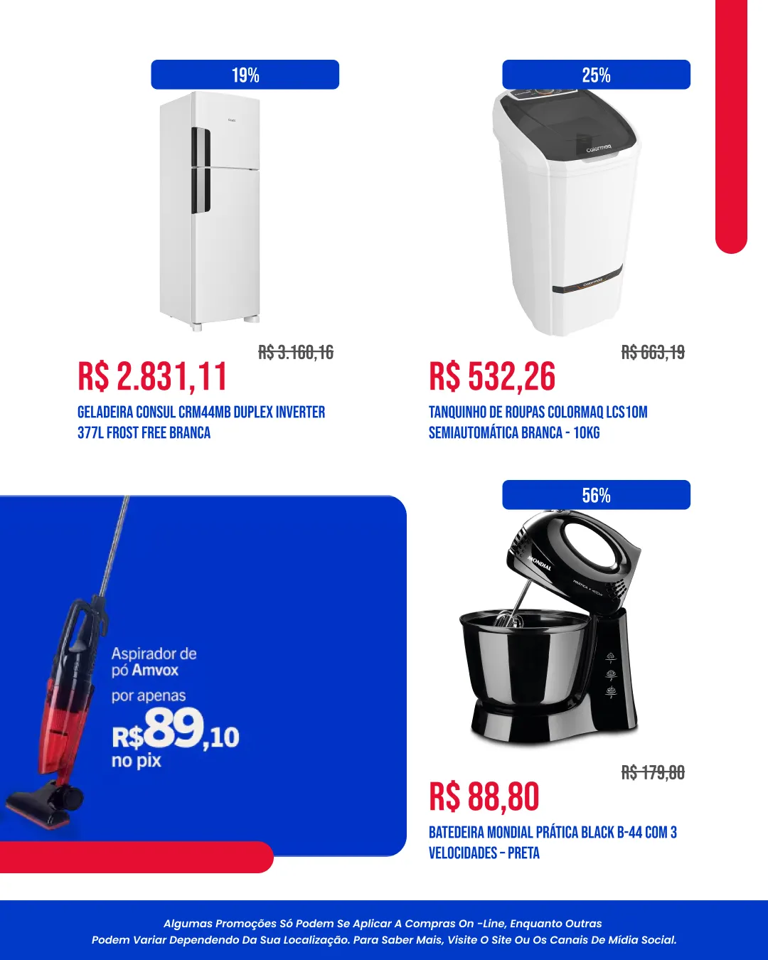 Encarte de Casas Bahia Ofertas 8 de junho até 27 de junho 2026 - Pagina 3