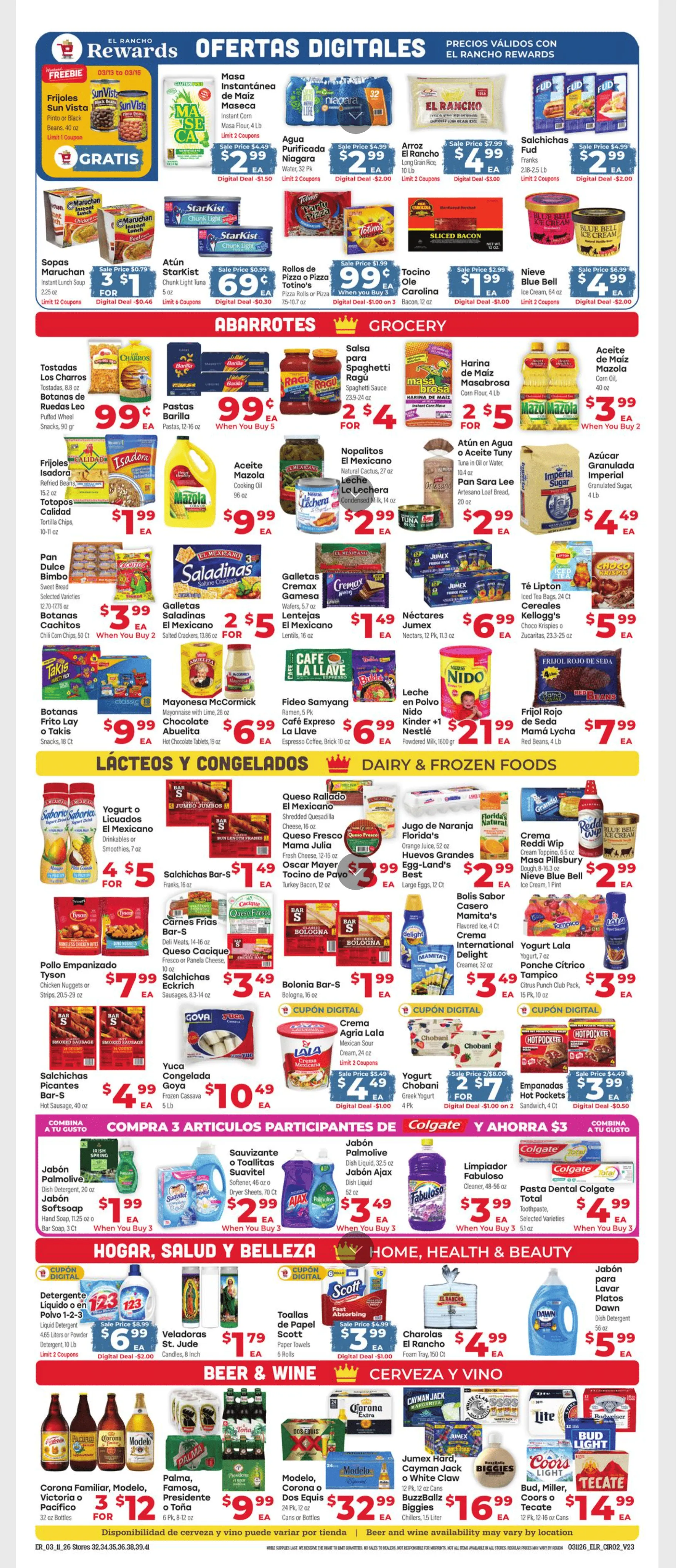 Weekly ad El Rancho weekly ads from March 11 to March 17 2026 - Page 2