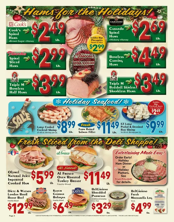 Weekly ad Trucchi’s Sales from December 14 to December 28 2025 - Page 3