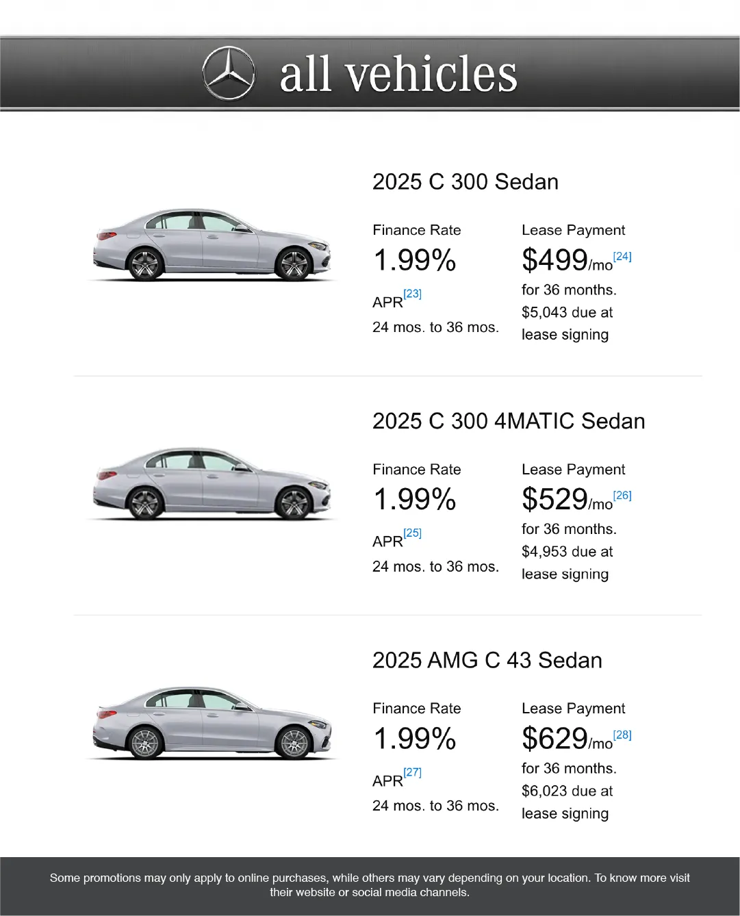 Weekly promotion Mercedes-Benz Sales spanning from November 13 to December 1 2025 - Page 2 for Catalogue 365