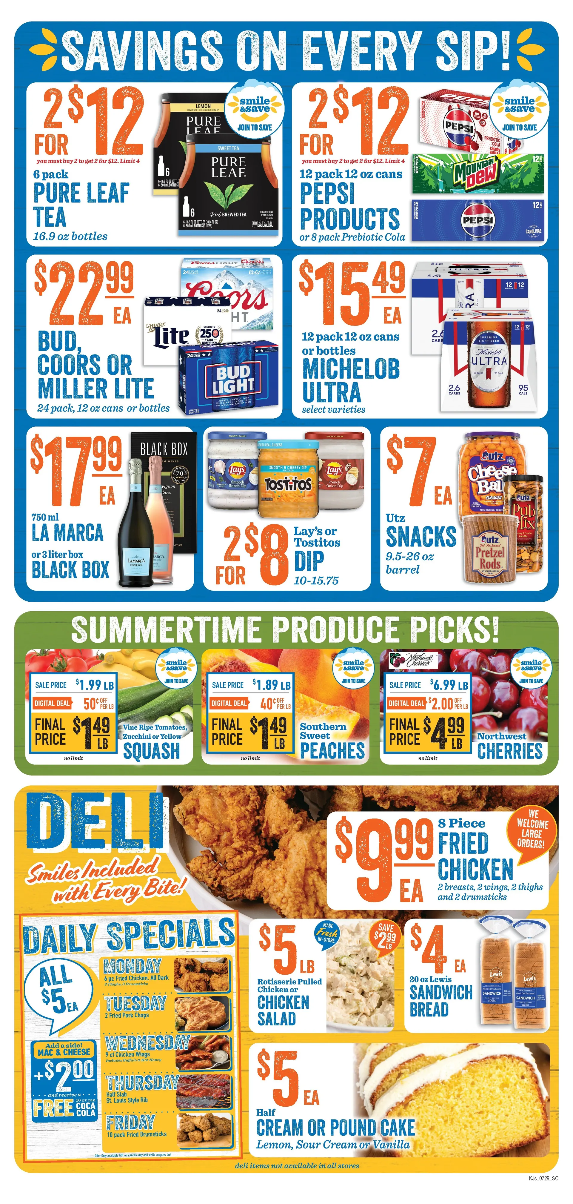 Weekly ad KJ´s Market Sales from July 29 to August 4 2026 - Page 3