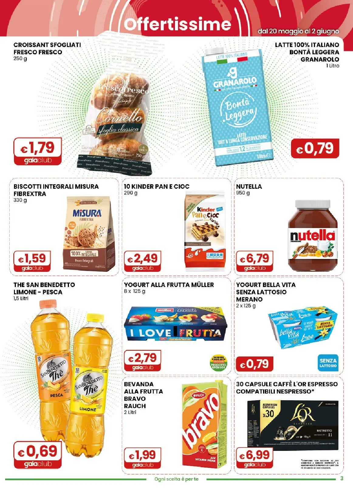 Volantini Gala Supermercati da 20 maggio a 2 giugno di 2026 - Pagina del volantino 3