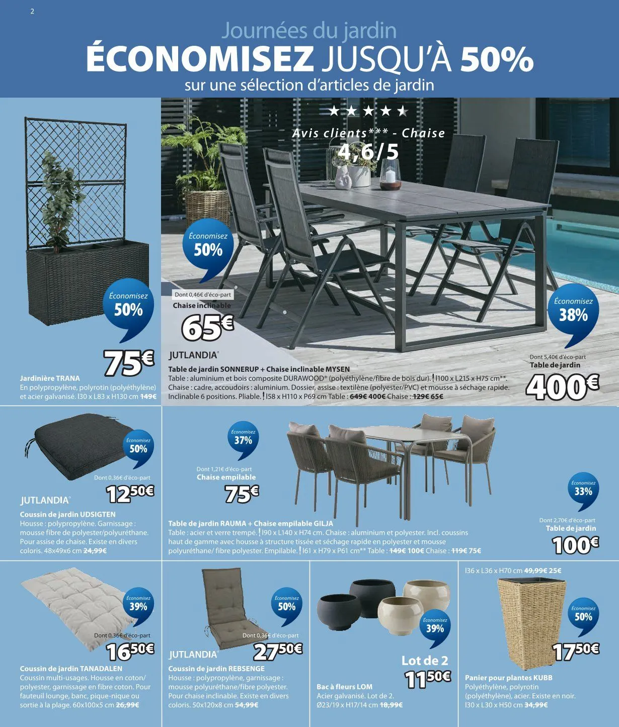 Catalogues JYSK du 28 avril au 15 mai 2026 - Catalogue page 2