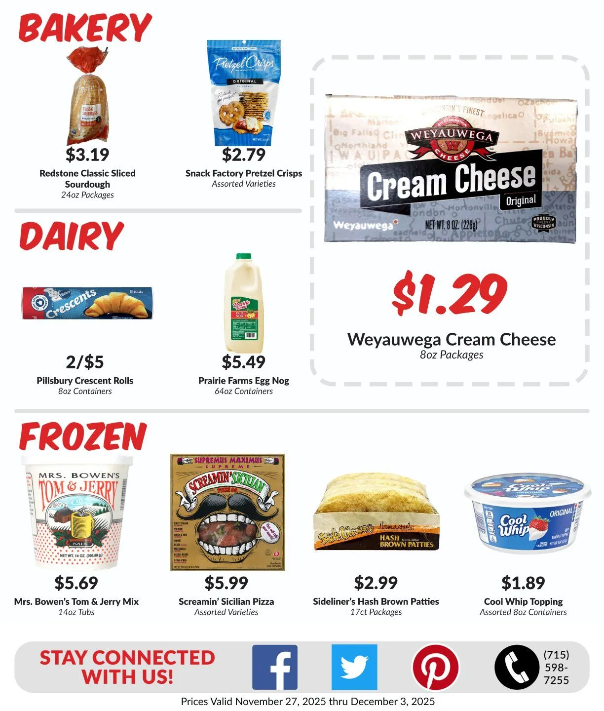 Weekly promotion Woodman's Market Sales spanning from November 27 to December 3 2025 - Page 3 for Catalogue 365