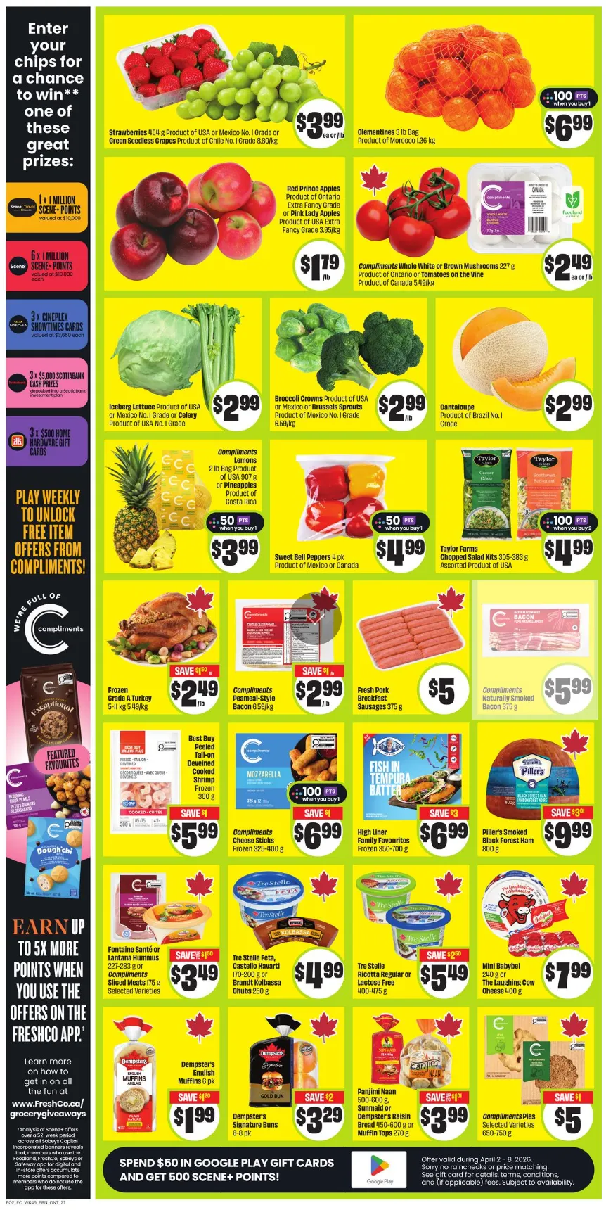 FreshCo. Sales from April 2 to April 8 2026 - flyer page 3