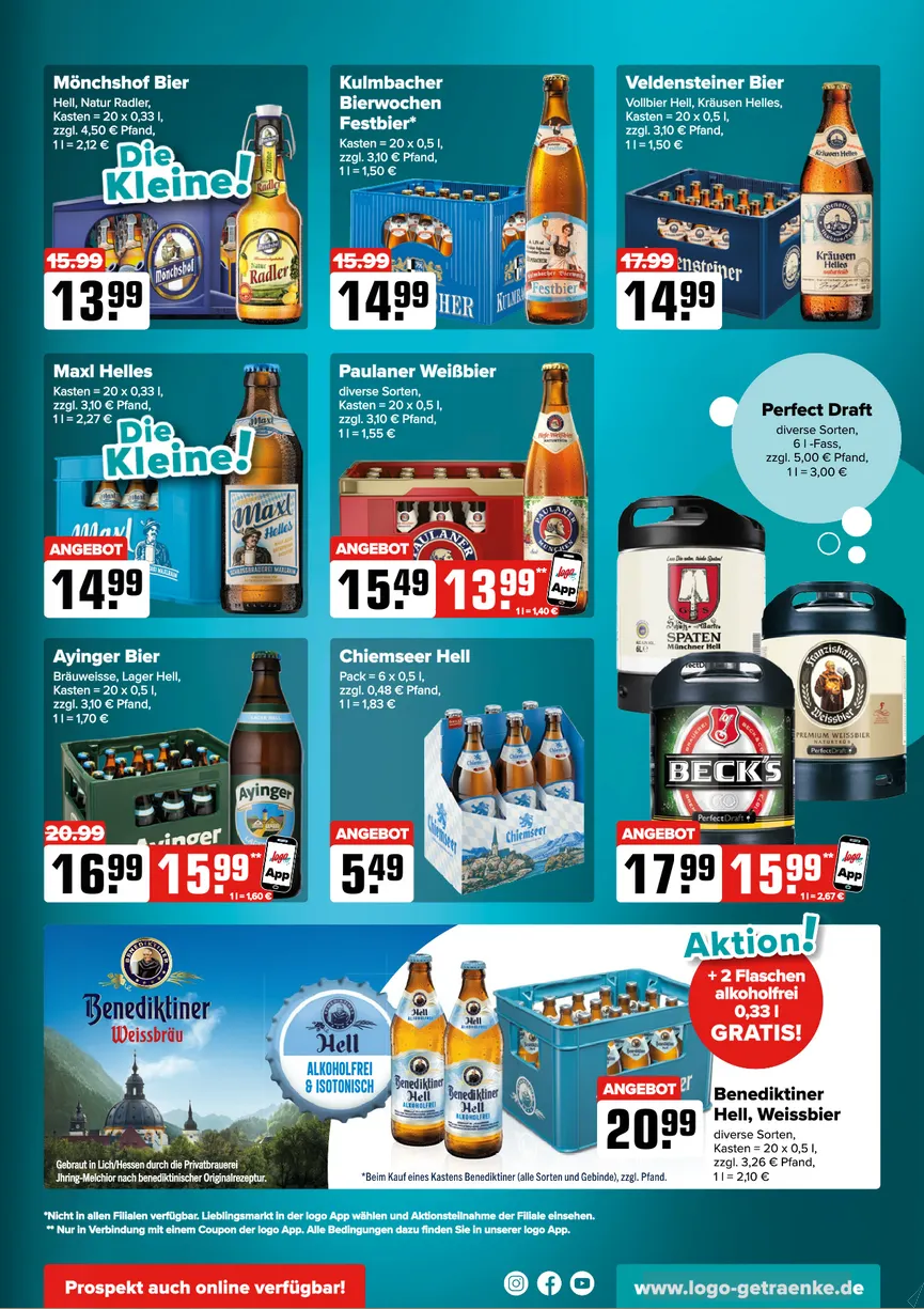 Logo Getränkemarkt Angebote von 15. Juni bis 20. Juni 2026 - Prospekt seite 3