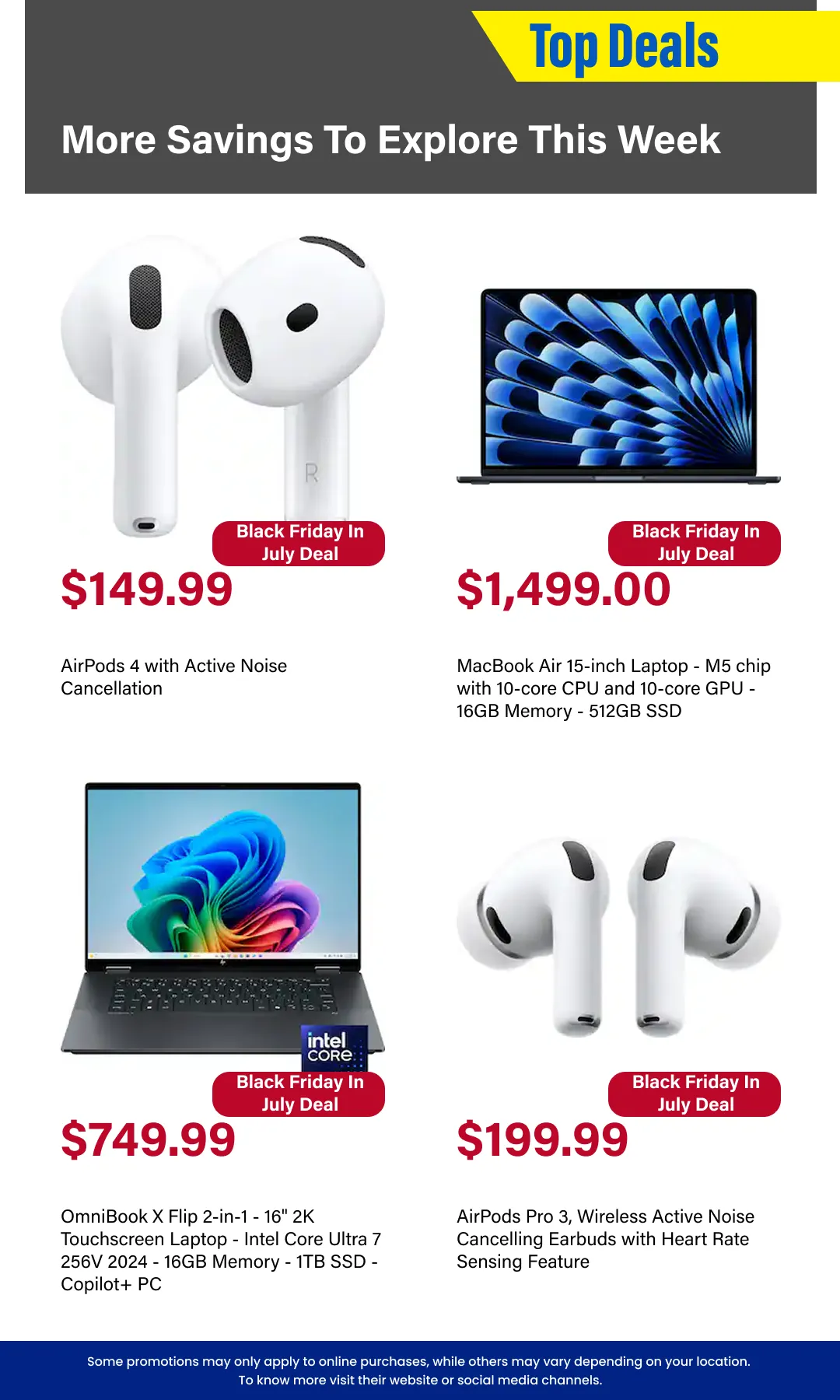 Weekly ad Best Buy Sales from July 20 to August 8 2026 - Page 3
