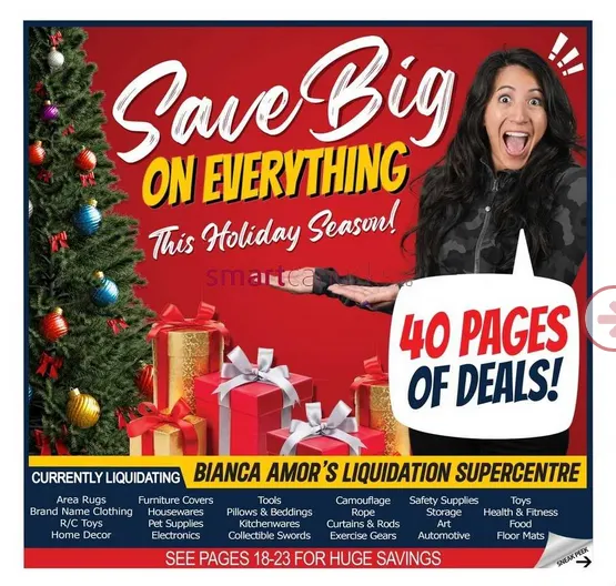 Bianca Amor Sales from January 1 to January 31 2026 - flyer page